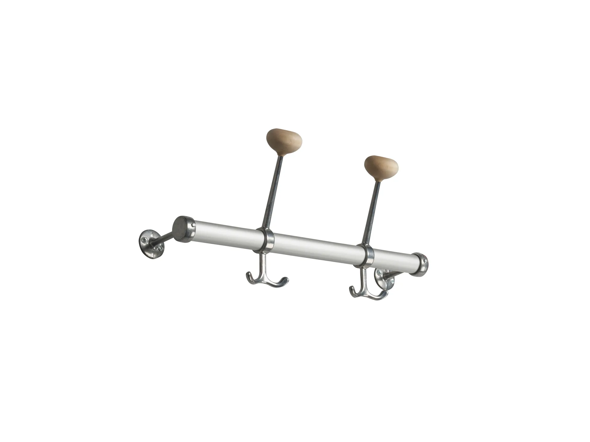 Essem Design Gustav Hatkrogliste 40 cm 2 kroge Aluminium-sort
