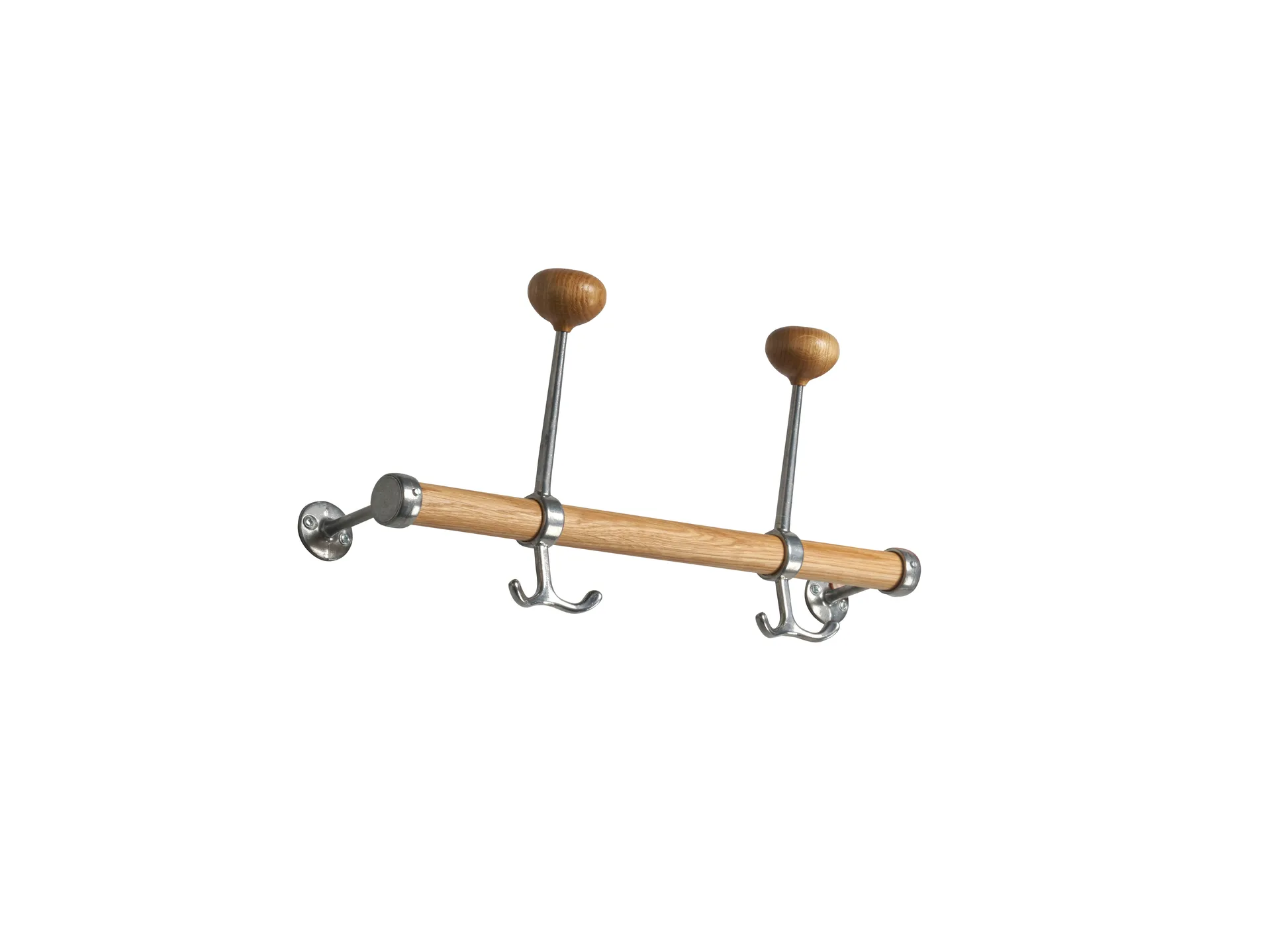 Essem Design Gustav Hatkrogliste 40 cm 2 kroge Eg-sort