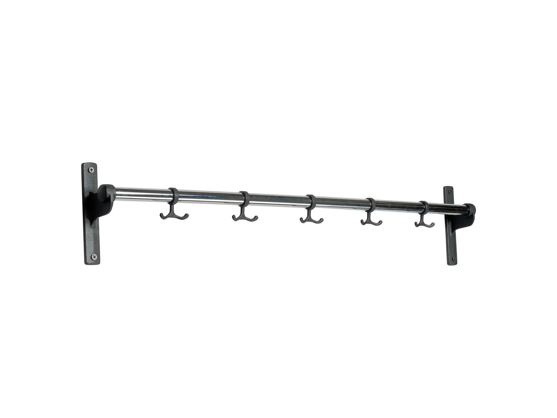 Essem Design Nostalgi knagerække 100 cm Krom-Aluminium billede