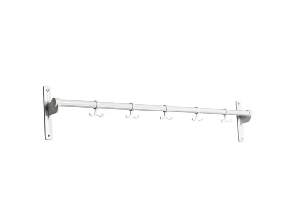 Nostalgi kroklist 100 cm, Vit-aluminium