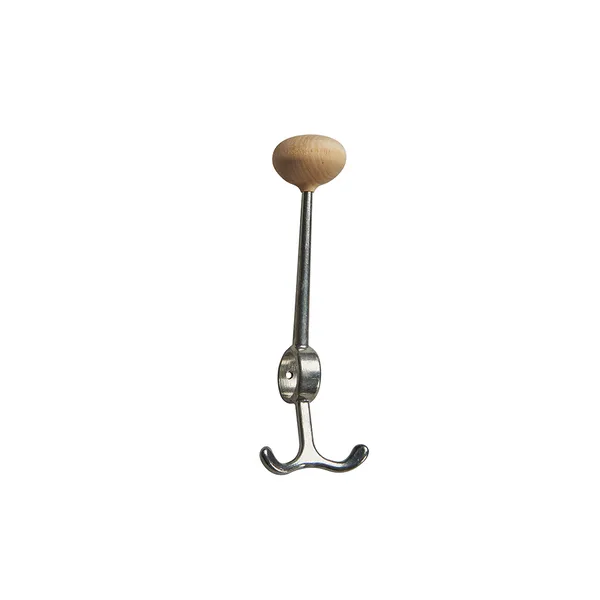 Oskar krok, aluminium, björkknopp