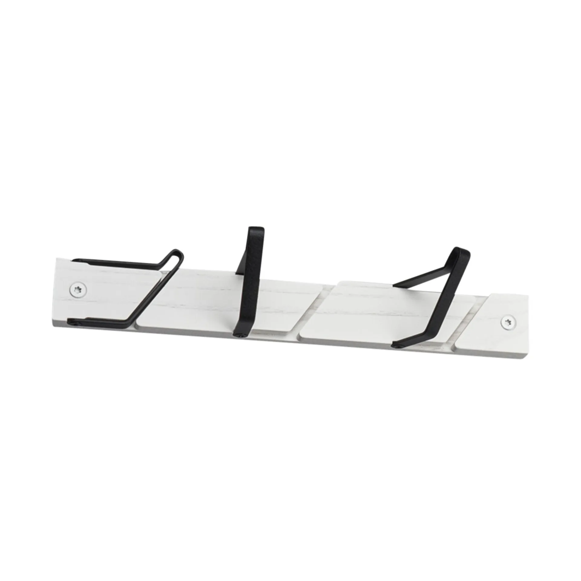 Essem Design Patère Tamburin 31,5 cm Blanc-noir