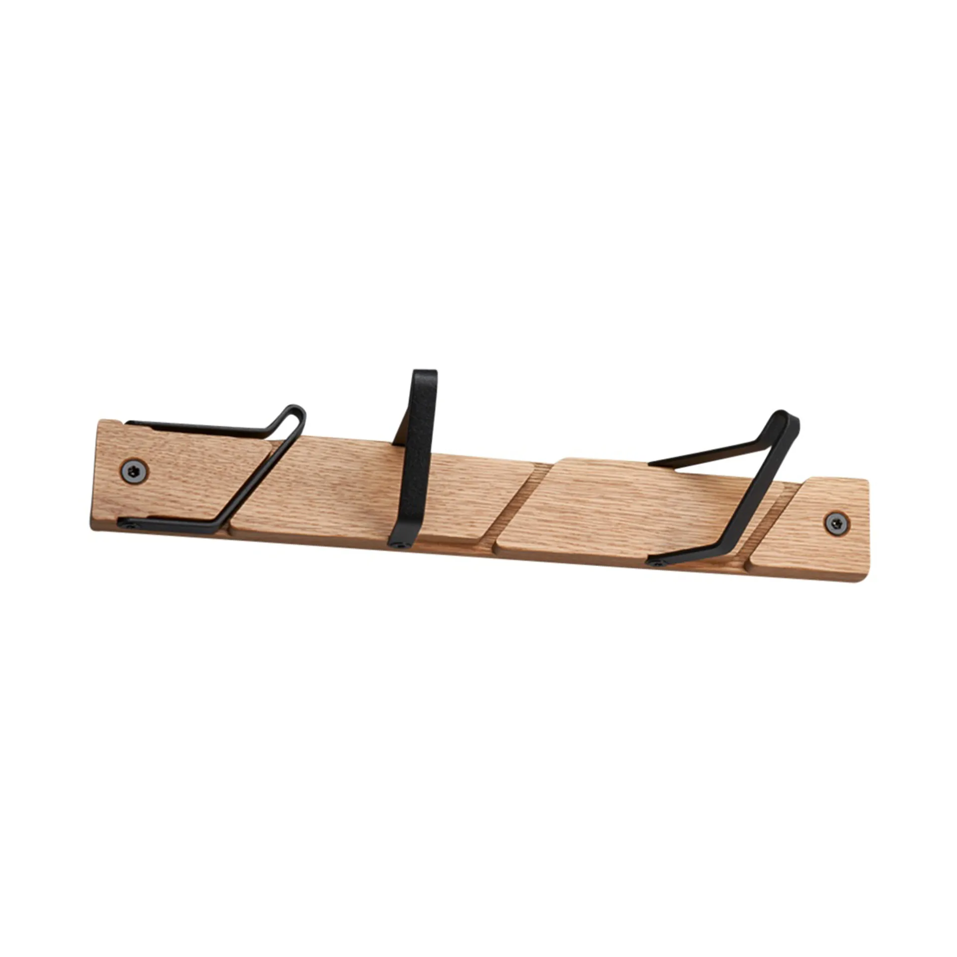 Essem Design Patère Tamburin 31,5 cm Chêne-noir
