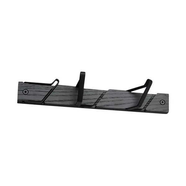 Tamburin kroklist 31,5 cm, Svart