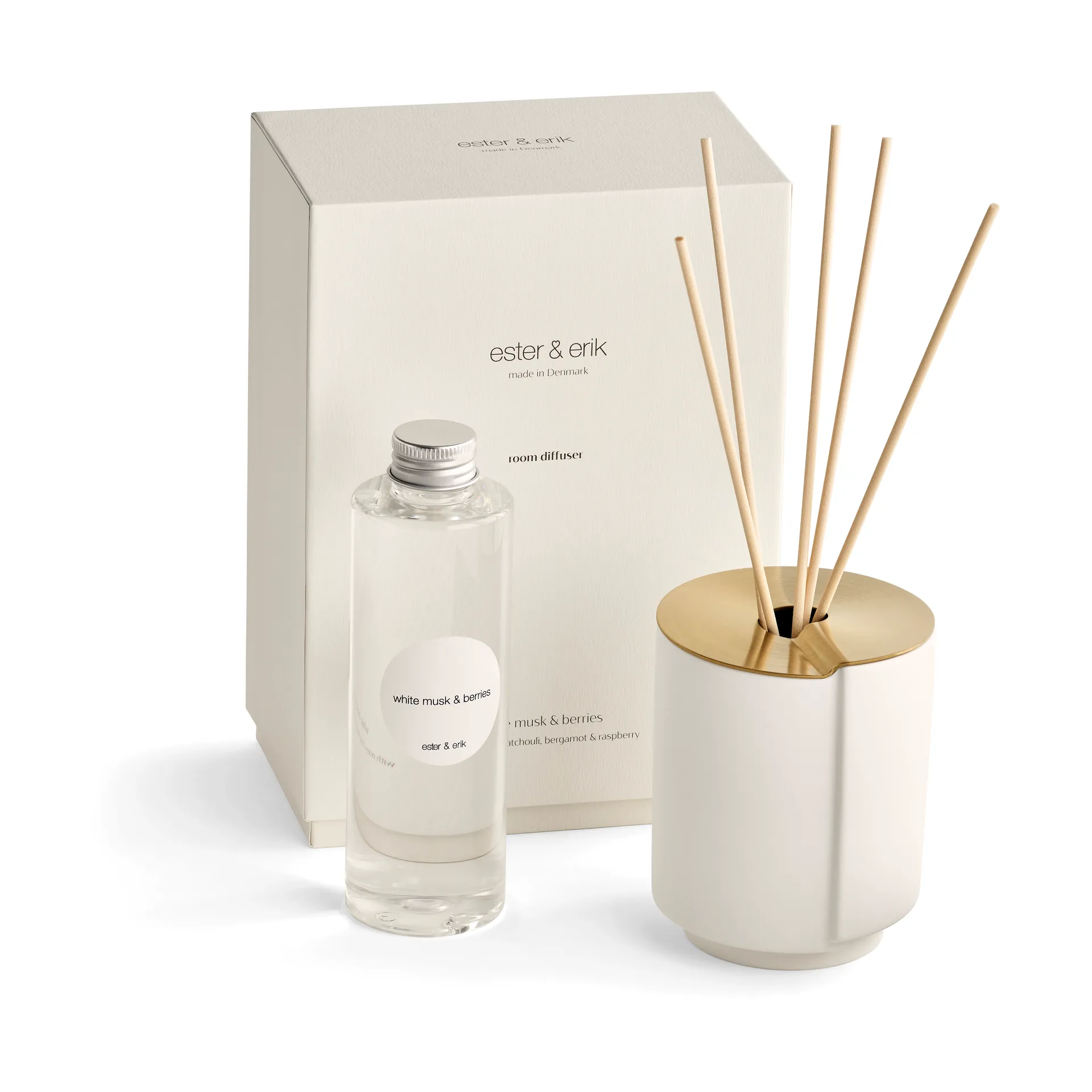 ester & erik Bâtonnets parfumés ester & erik White musk & berries