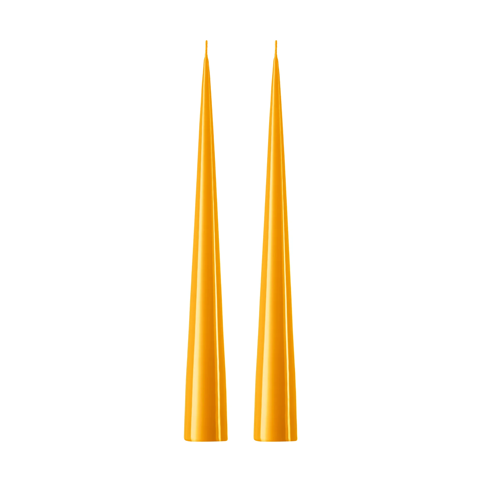 ester & erik Bougie cônique ester & erik Lot de 2 lacquées 85 Mango
