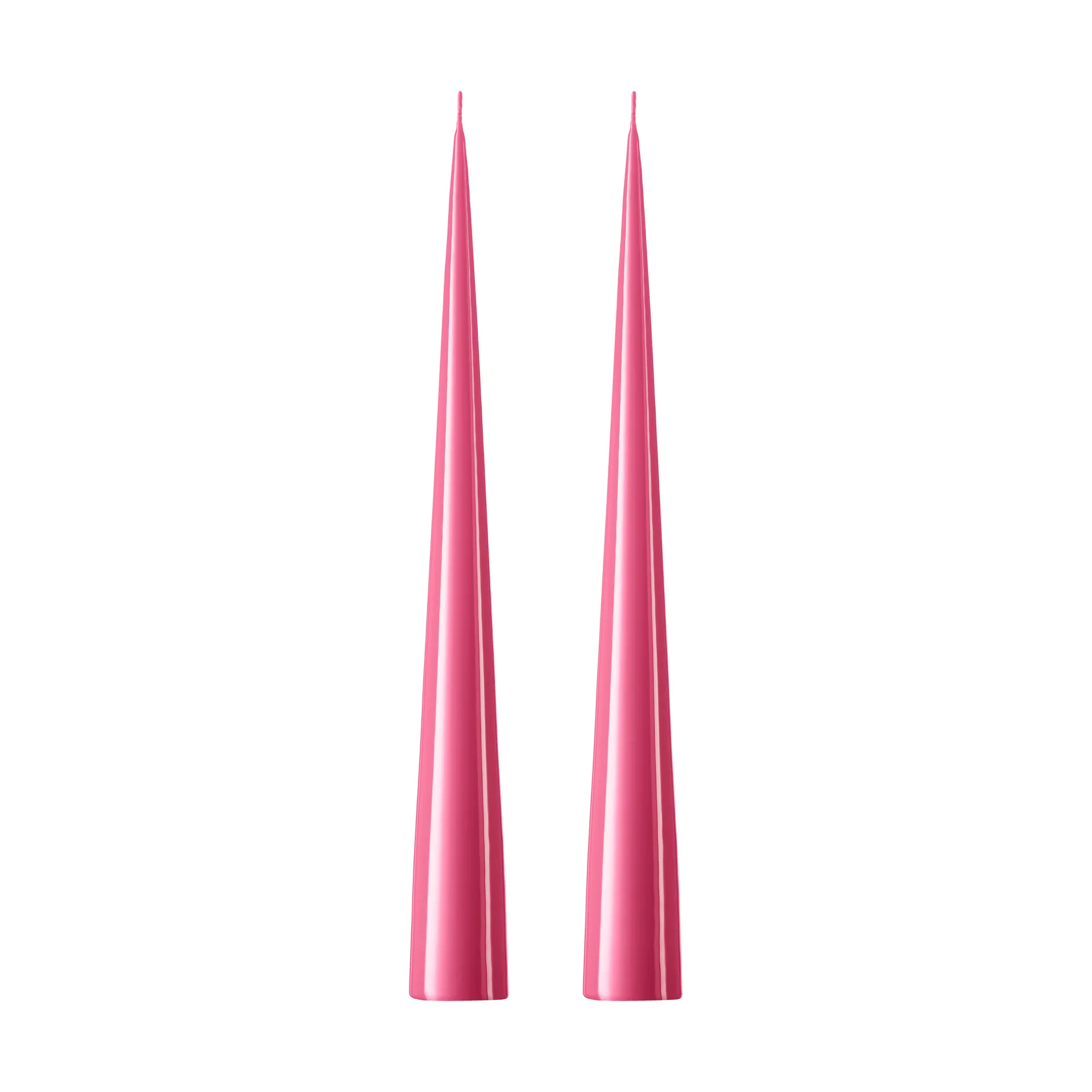 ester & erik Bougie cônique ester & erik Lot de 2 lacquées Clear pink 41