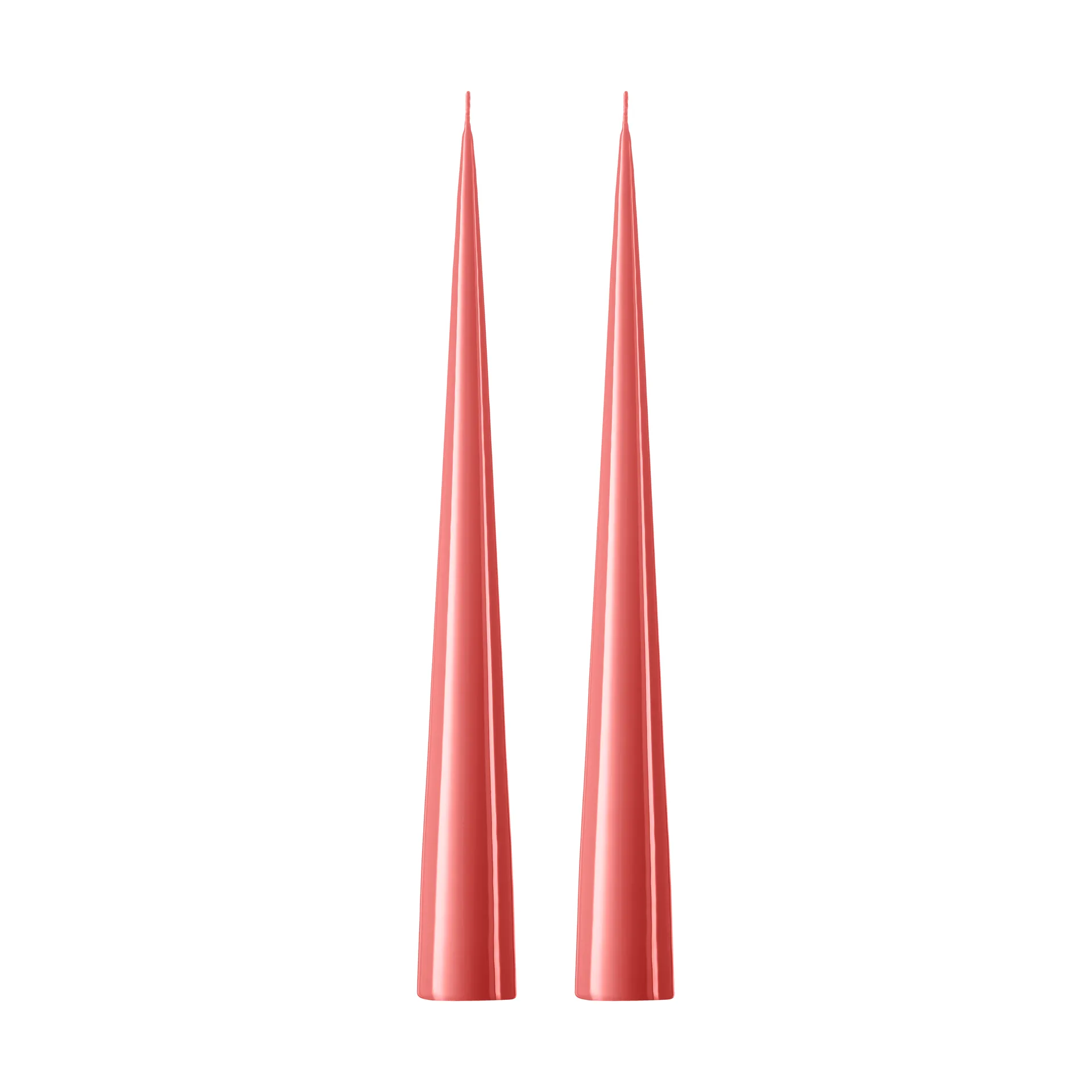 ester & erik Bougie cônique ester & erik Lot de 2 lacquées Coral reef 26