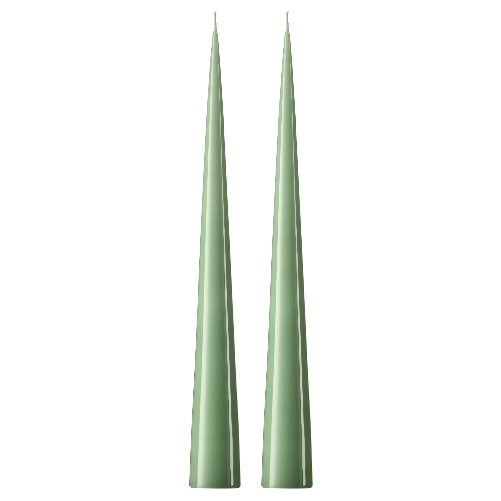 ester & erik Bougie cônique ester & erik Lot de 2 lacquées Eucalyptus 66-0