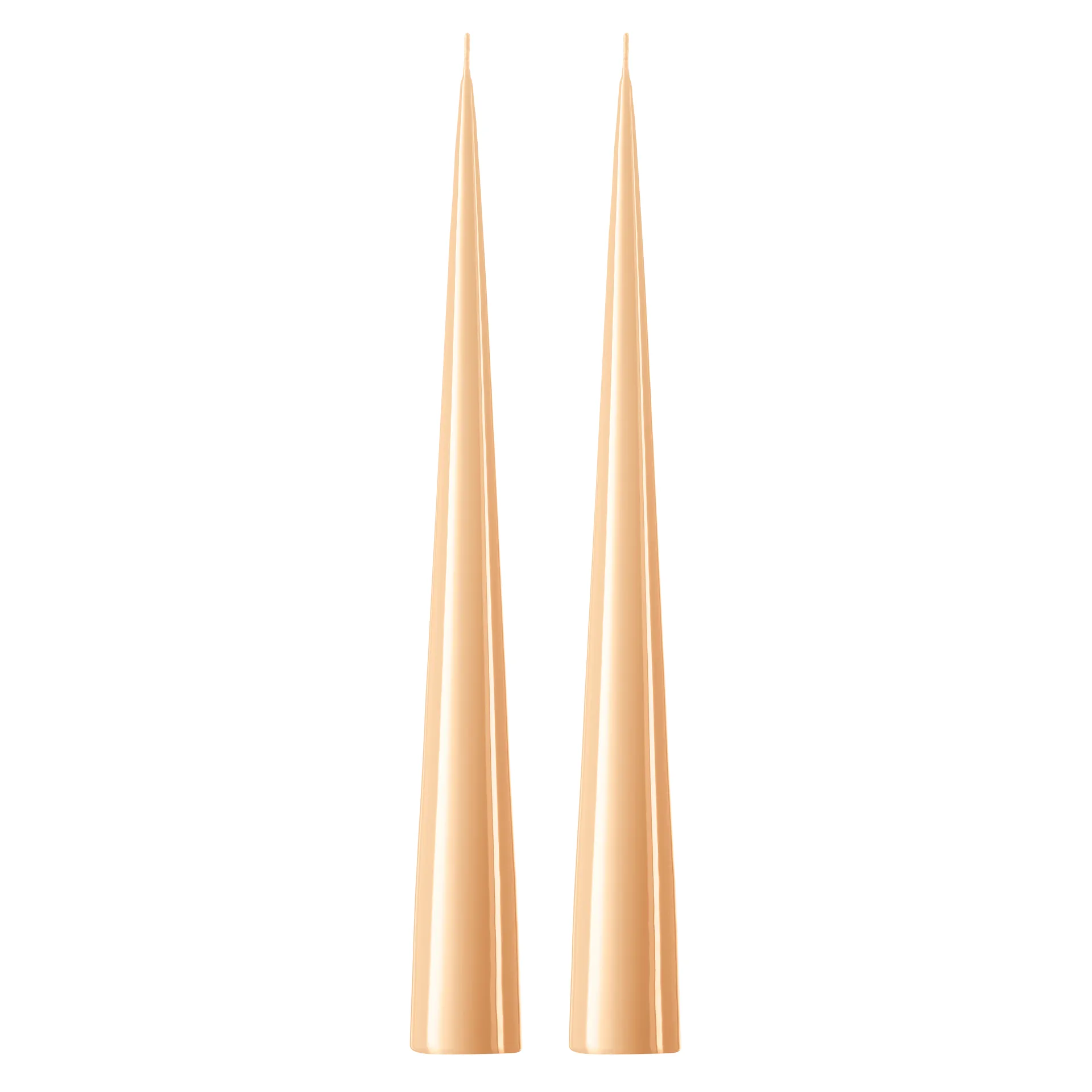 ester & erik Bougie cônique ester & erik Lot de 2 lacquées Melon sorbet 19-0