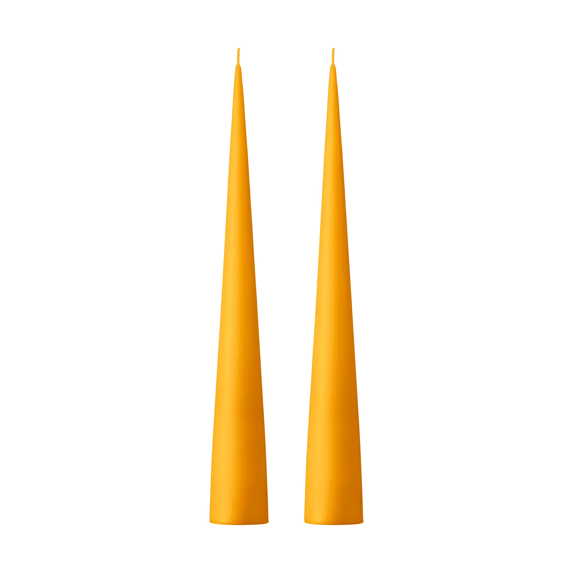ester & erik Bougie cônique ester & erik Lot de 2 mat 85 Mango