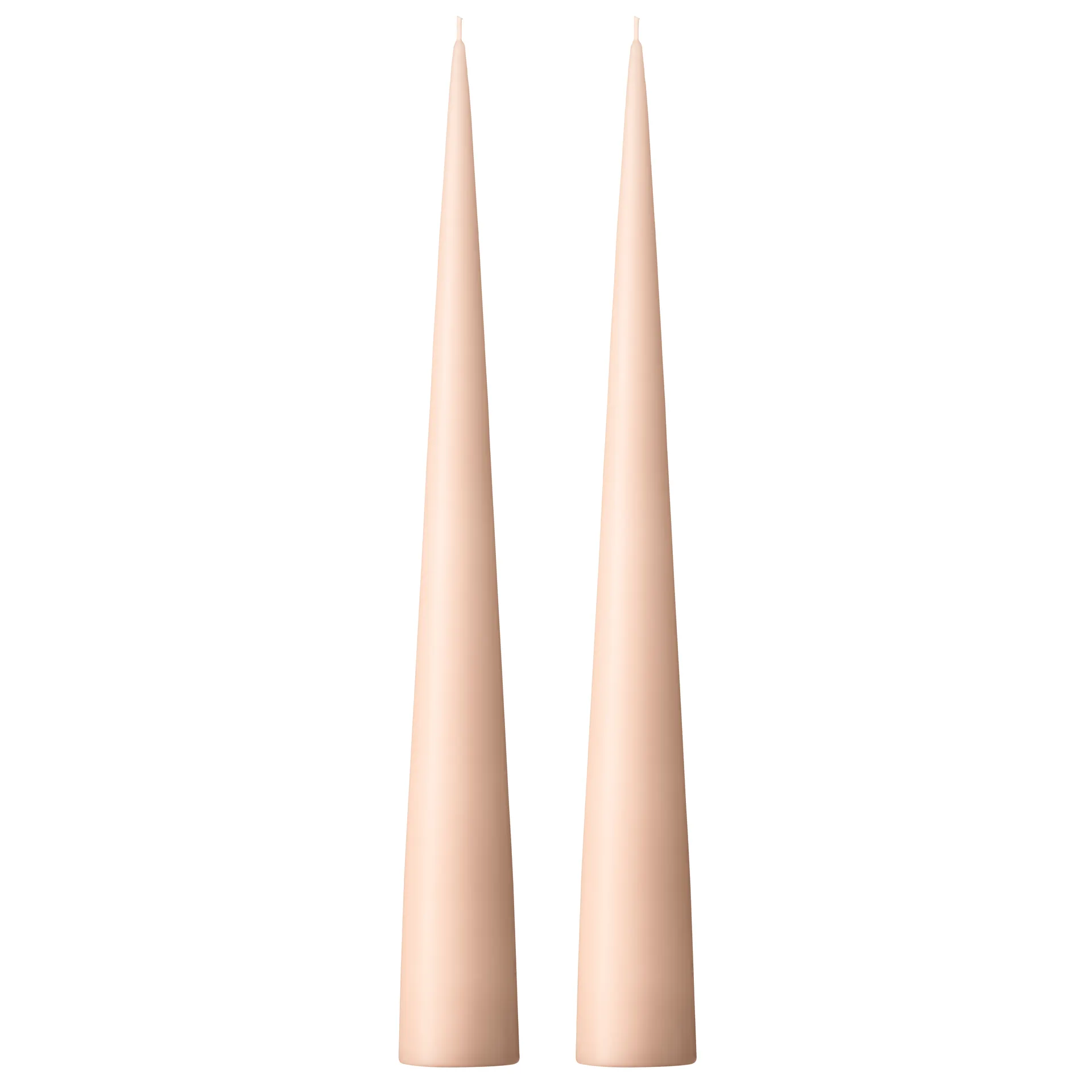 ester & erik Bougie cônique ester & erik Lot de 2 mat Ice latte 11