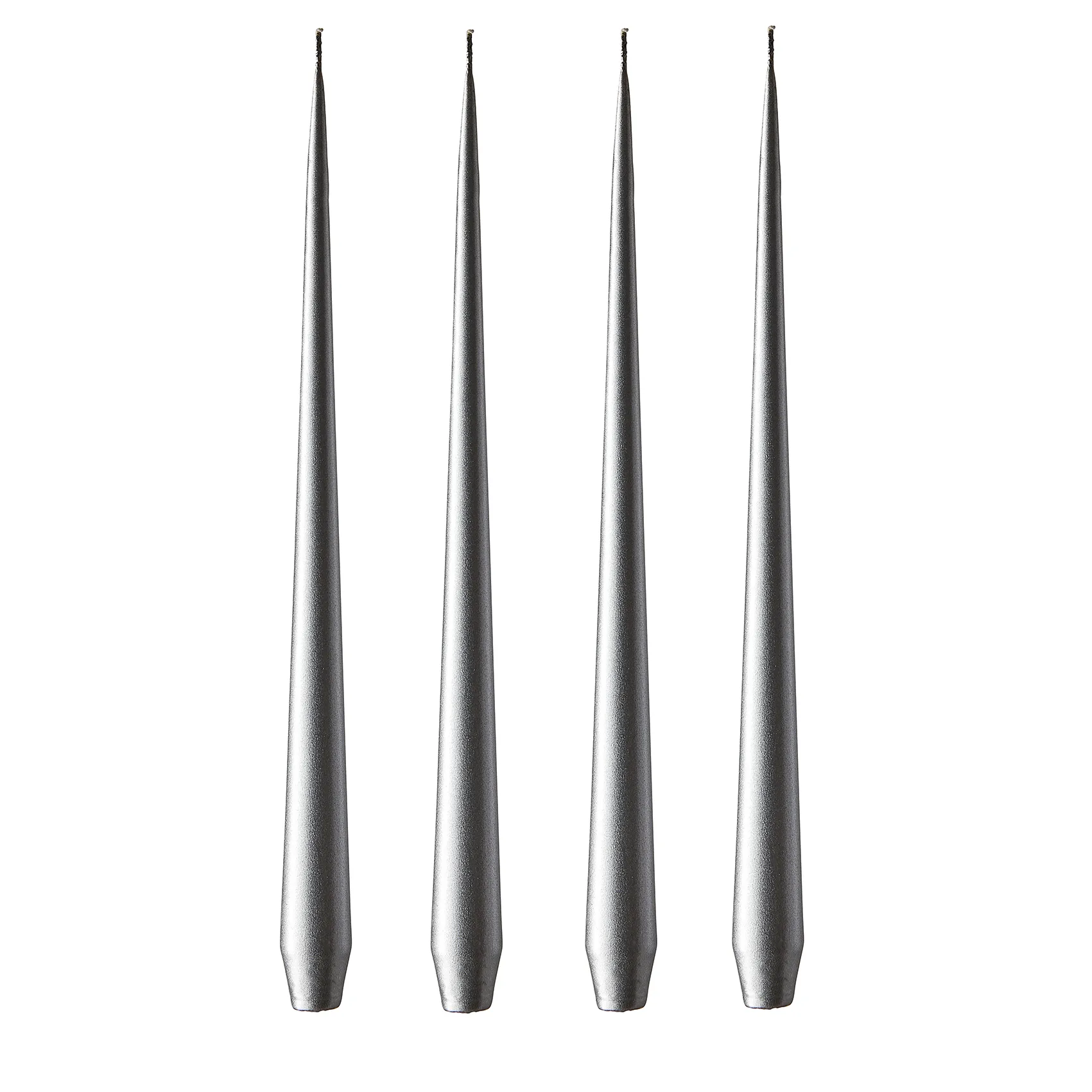 ester & erik Bougie ester & erik Lot de 4 métallique Silver — vue 3