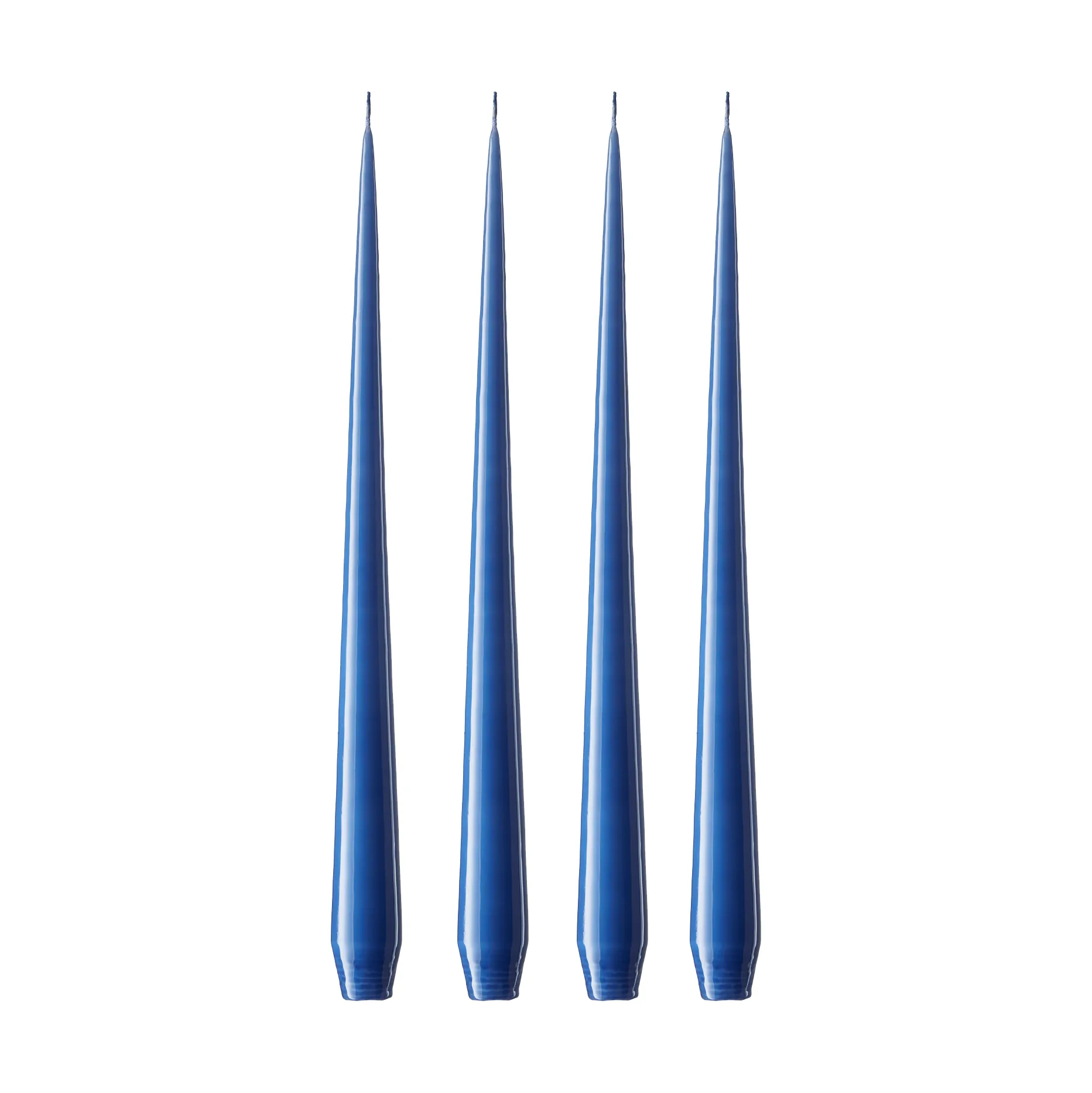 ester & erik Bougie ester & erik Lot de 4 laquée Cornflower 48,