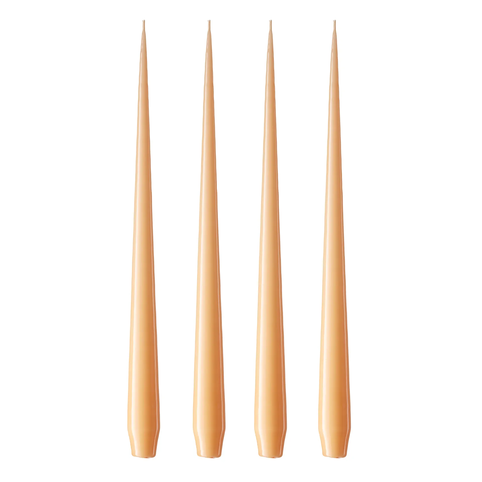 ester & erik Bougie ester & erik Lot de 4 laquée dark Melon sorbet 19/2-0,