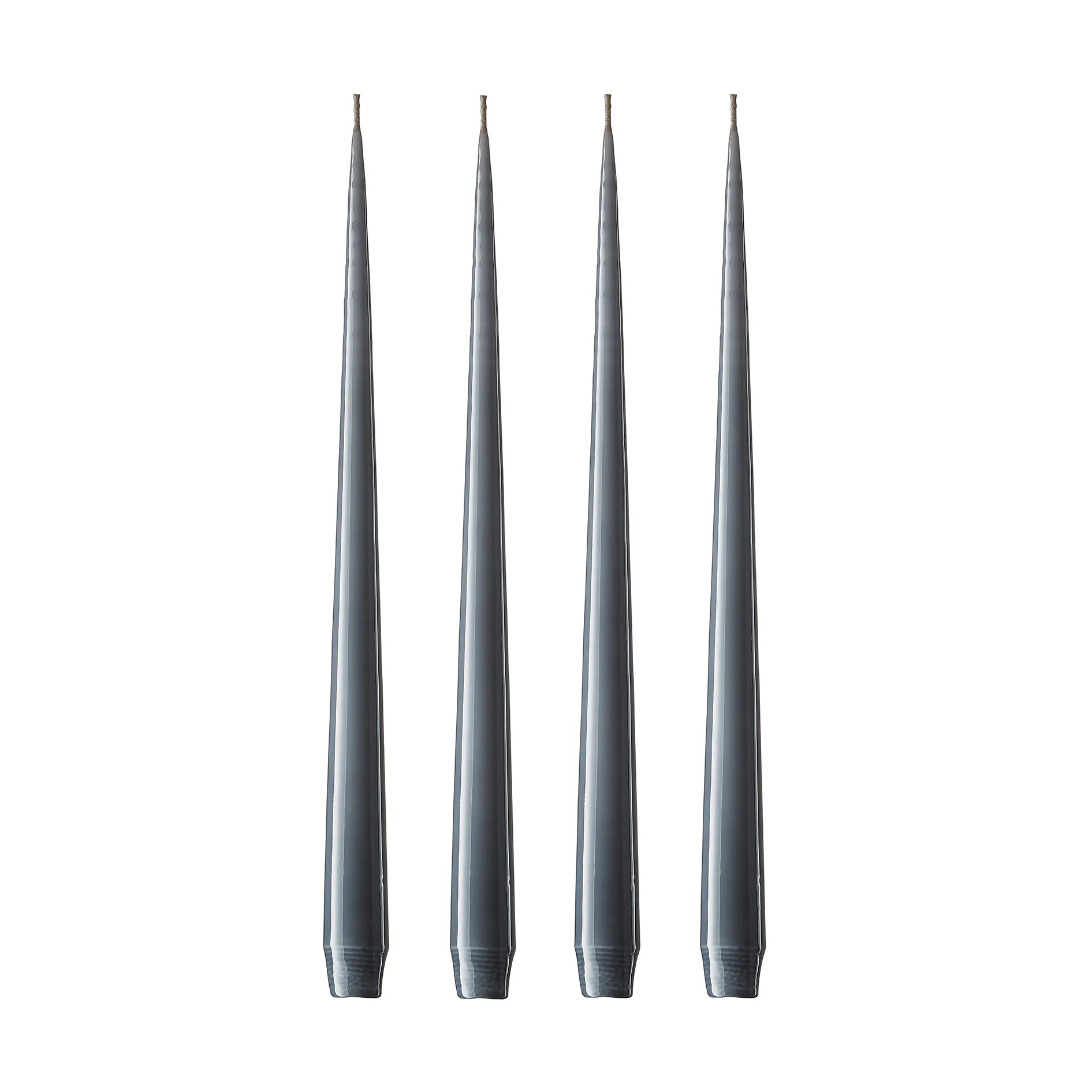 ester & erik Bougie ester & erik Lot de 4 laquée dark slate, — vue 3