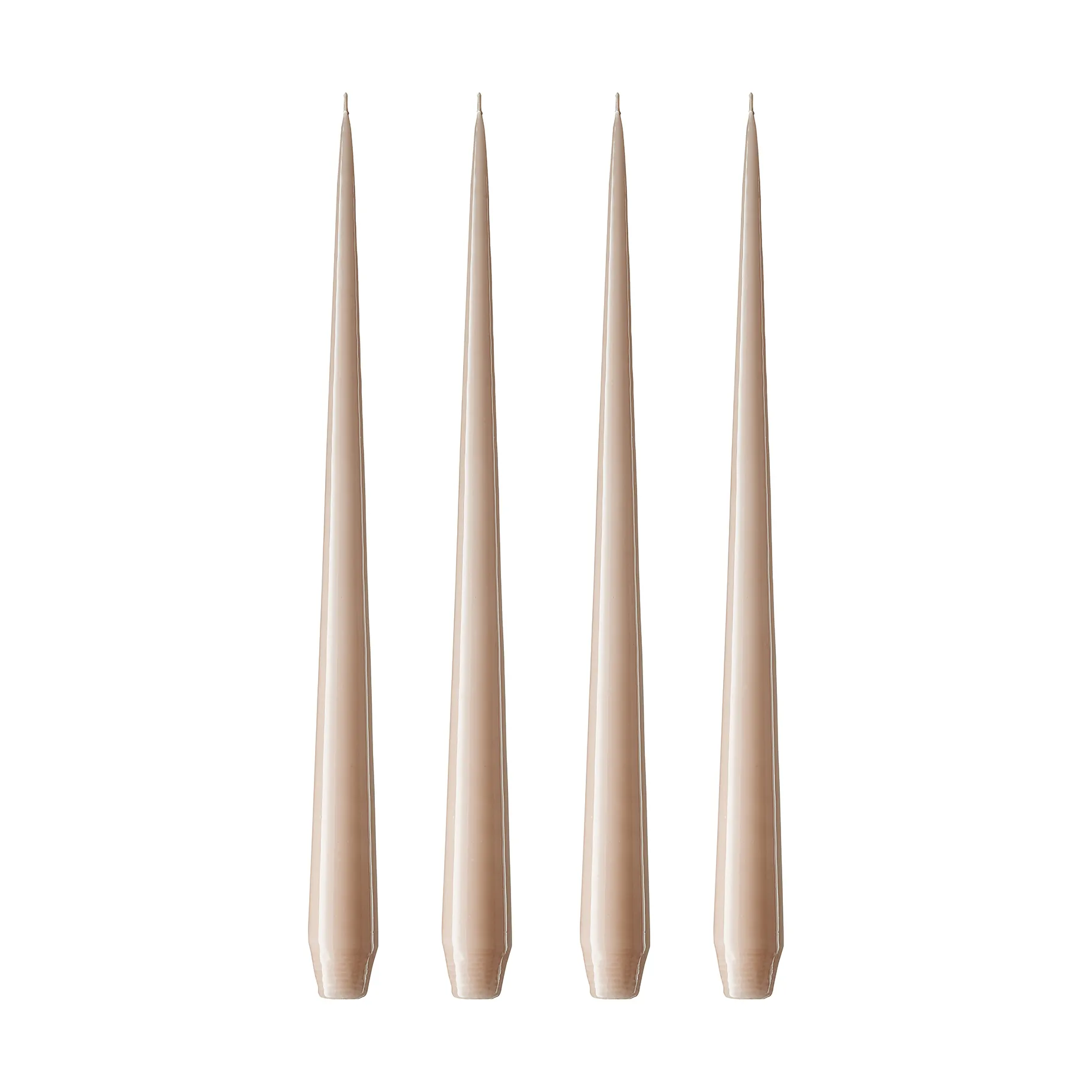 ester & erik Bougie ester & erik Lot de 4 laquée ice latte, — vue 3