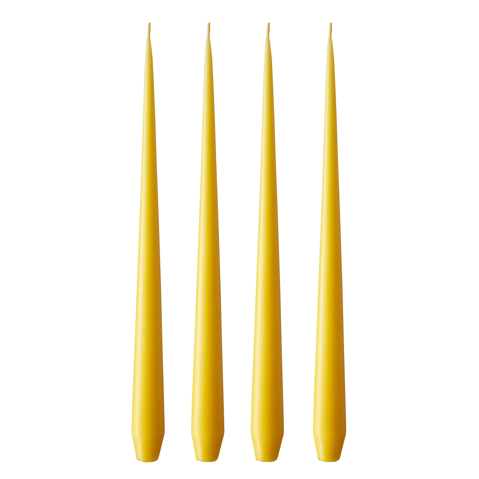 ester & erik Bougie ester & erik Lot de 4 mat dark Lemon drop 15/2, — vue 3