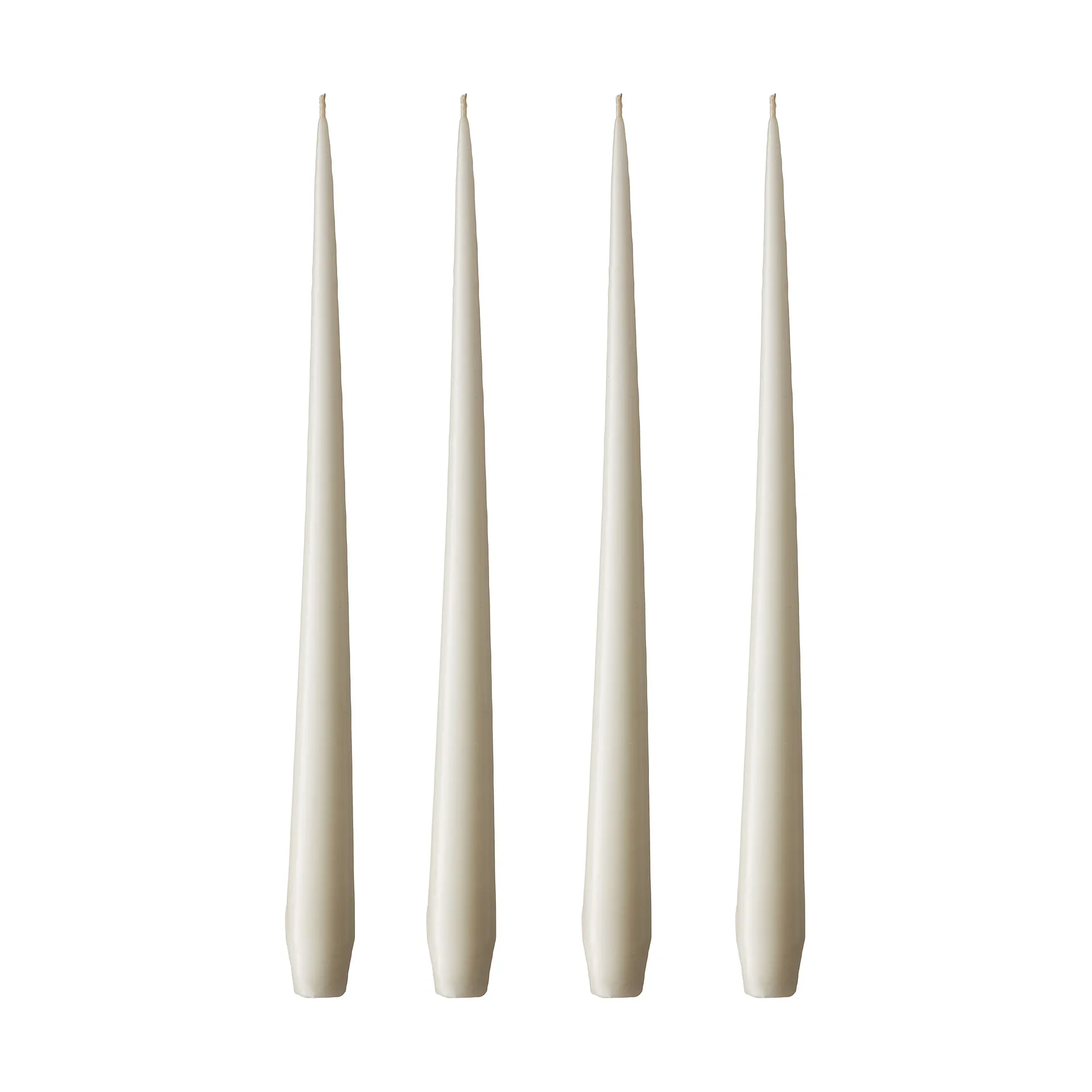 ester & erik Bougie ester & erik Lot de 4 mat ivory, — vue 3