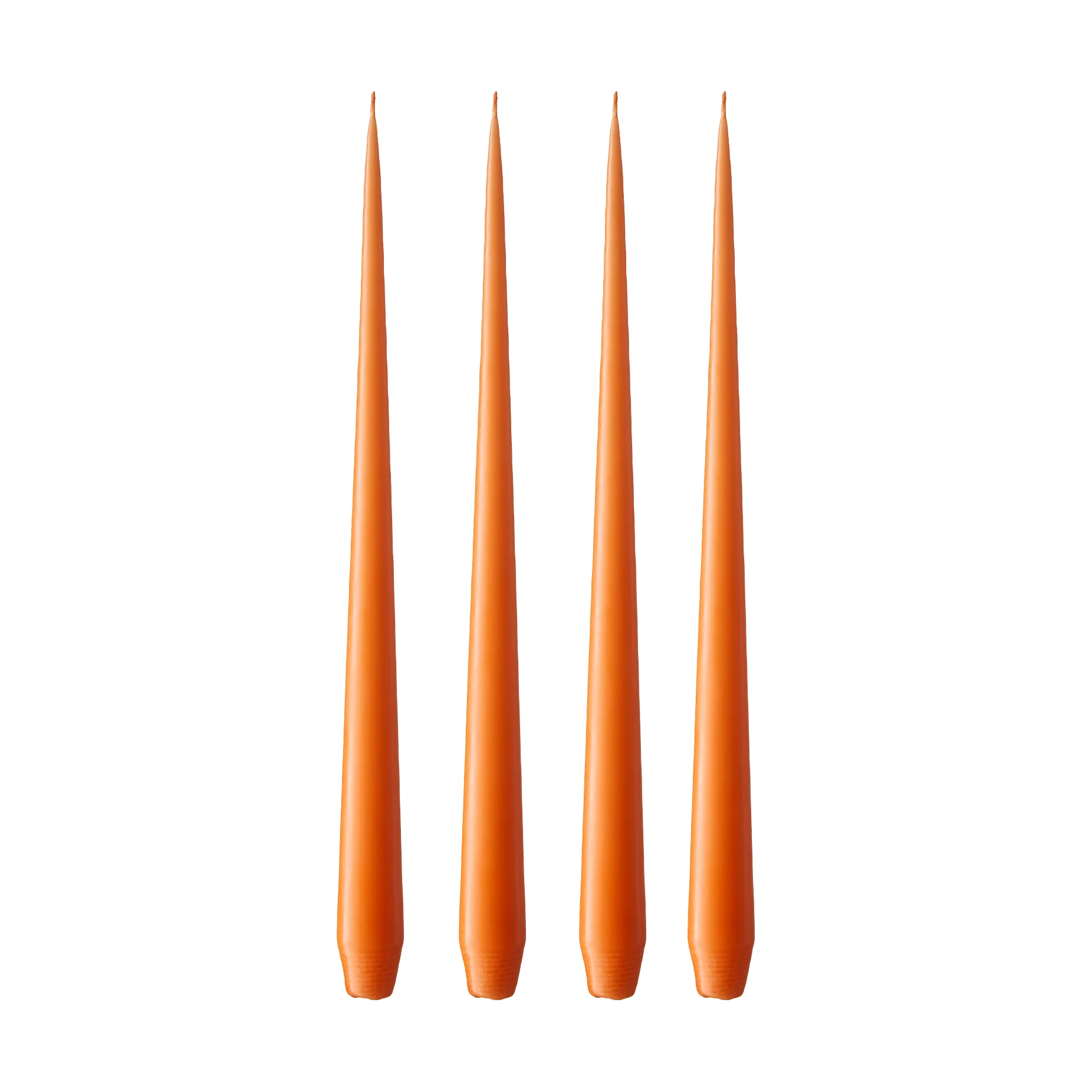 ester & erik Bougie ester & erik Lot de 4 mat Mild orange 16,