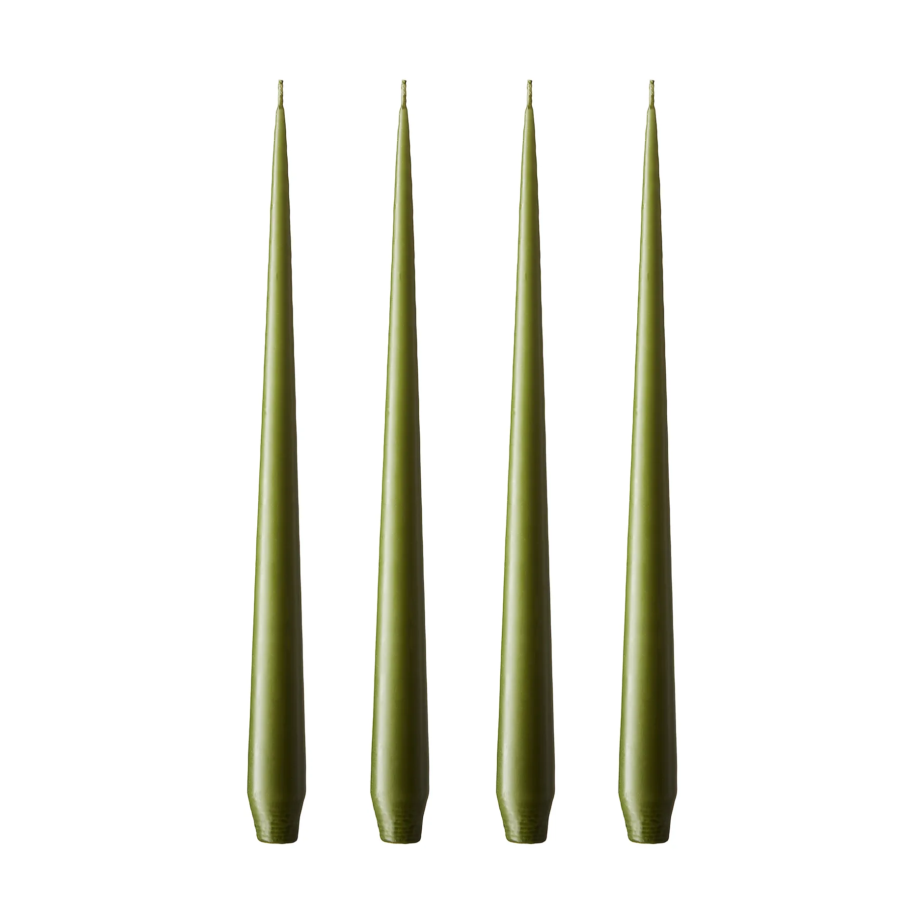ester & erik Bougie ester & erik Lot de 4 mat olive glow, — vue 3