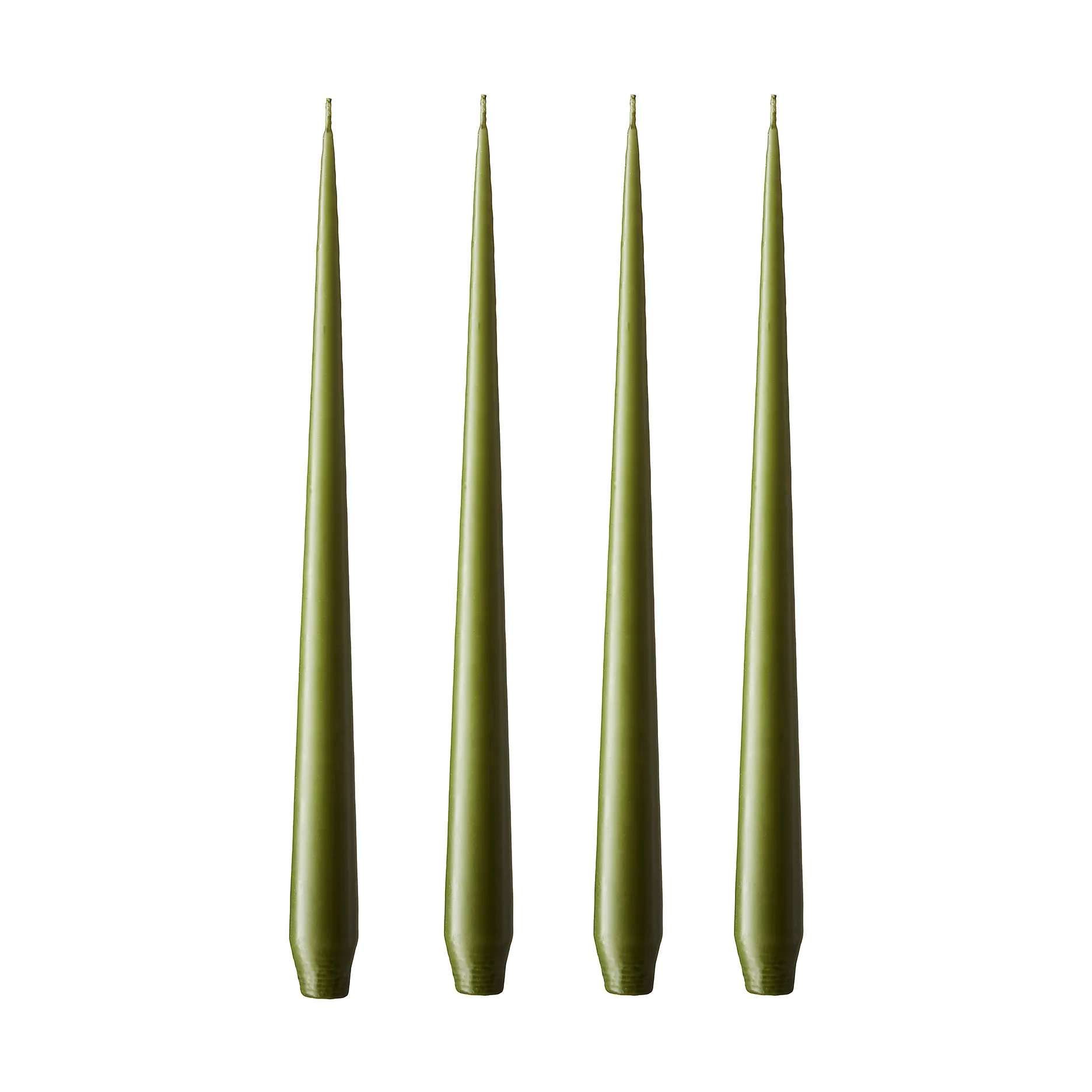 ester & erik Bougie ester & erik Lot de 4 mat olive glow,