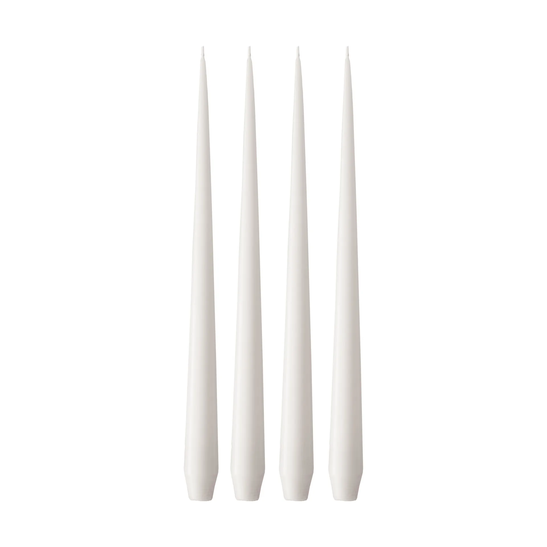 ester & erik Bougie ester & erik Lot de 4 mat White ash 21,