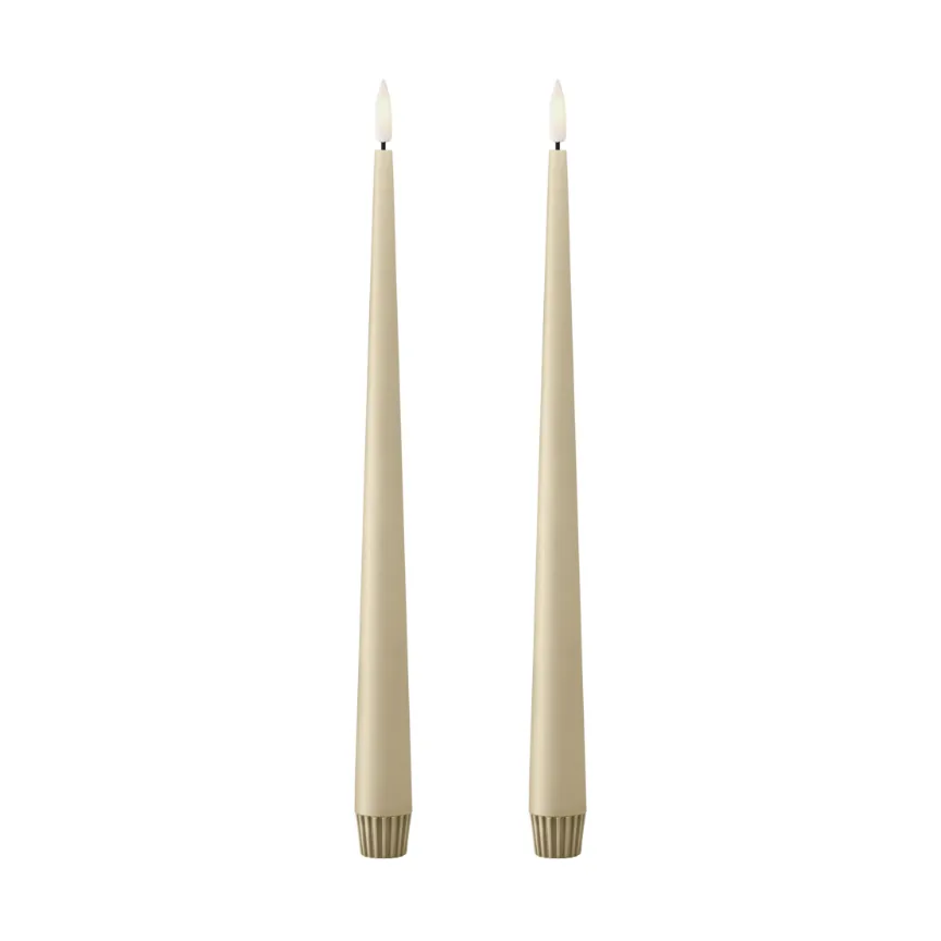 ester & erik Bougies LED ester & erik lot de 2 14 Pale ginger,