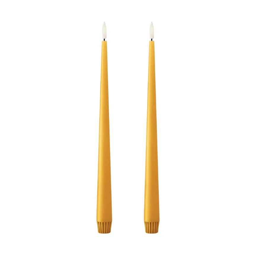 ester & erik Bougies LED ester & erik lot de 2 85 Mango ,