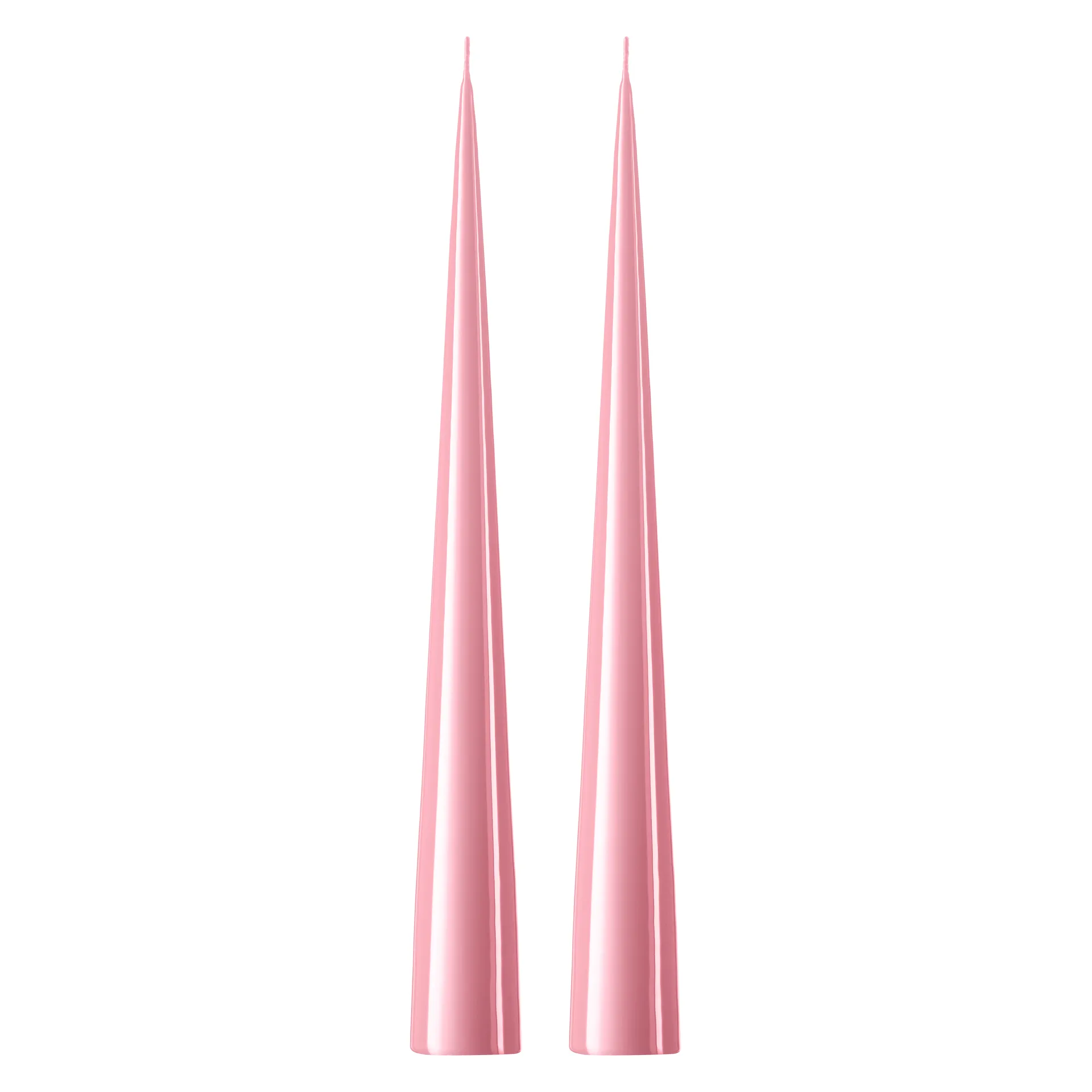 ester & erik ester & erik kegleformet lys 37 cm 2-pak lakeret Cherry bloom 40-0