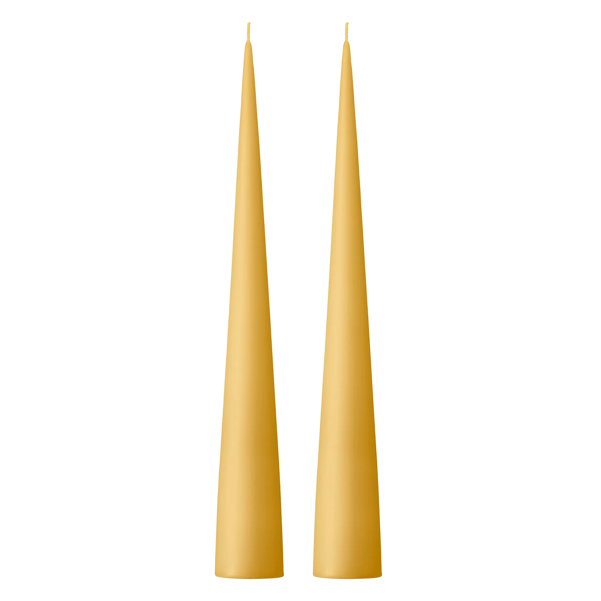 ester & erik ester & erik kegleformet lys 37 cm 2-pak mat Beige 14/2