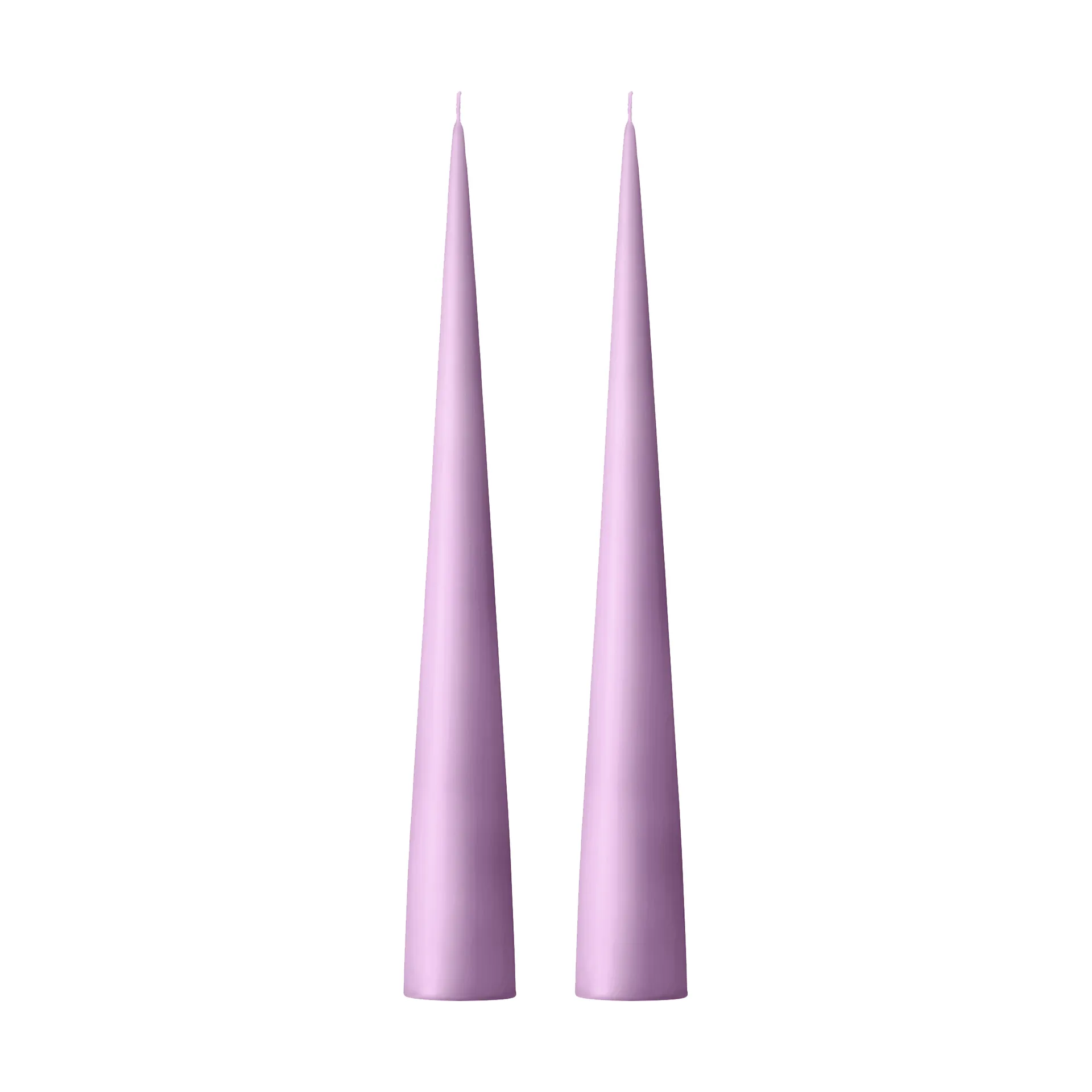 ester & erik ester & erik kegleformet lys 37 cm 2-pak mat Crocus delight 07