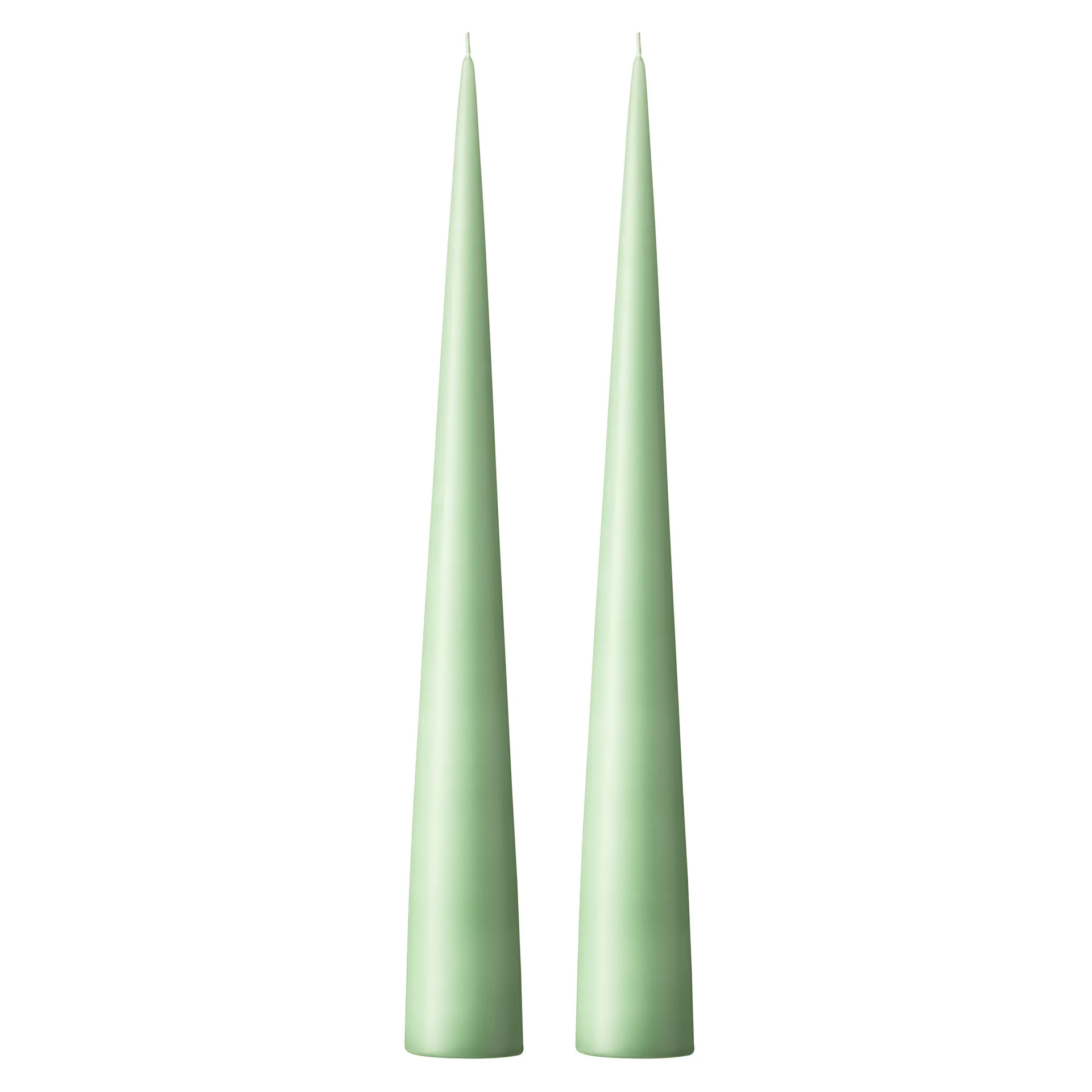 ester & erik ester & erik kegleformet lys 37 cm 2-pak mat Eucalyptus 66