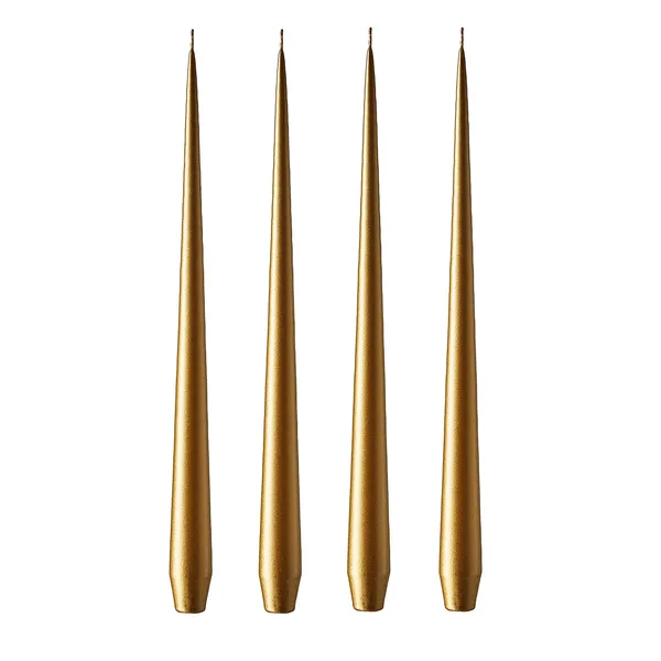 ester & erik ljus 42 cm 4-pack metallic