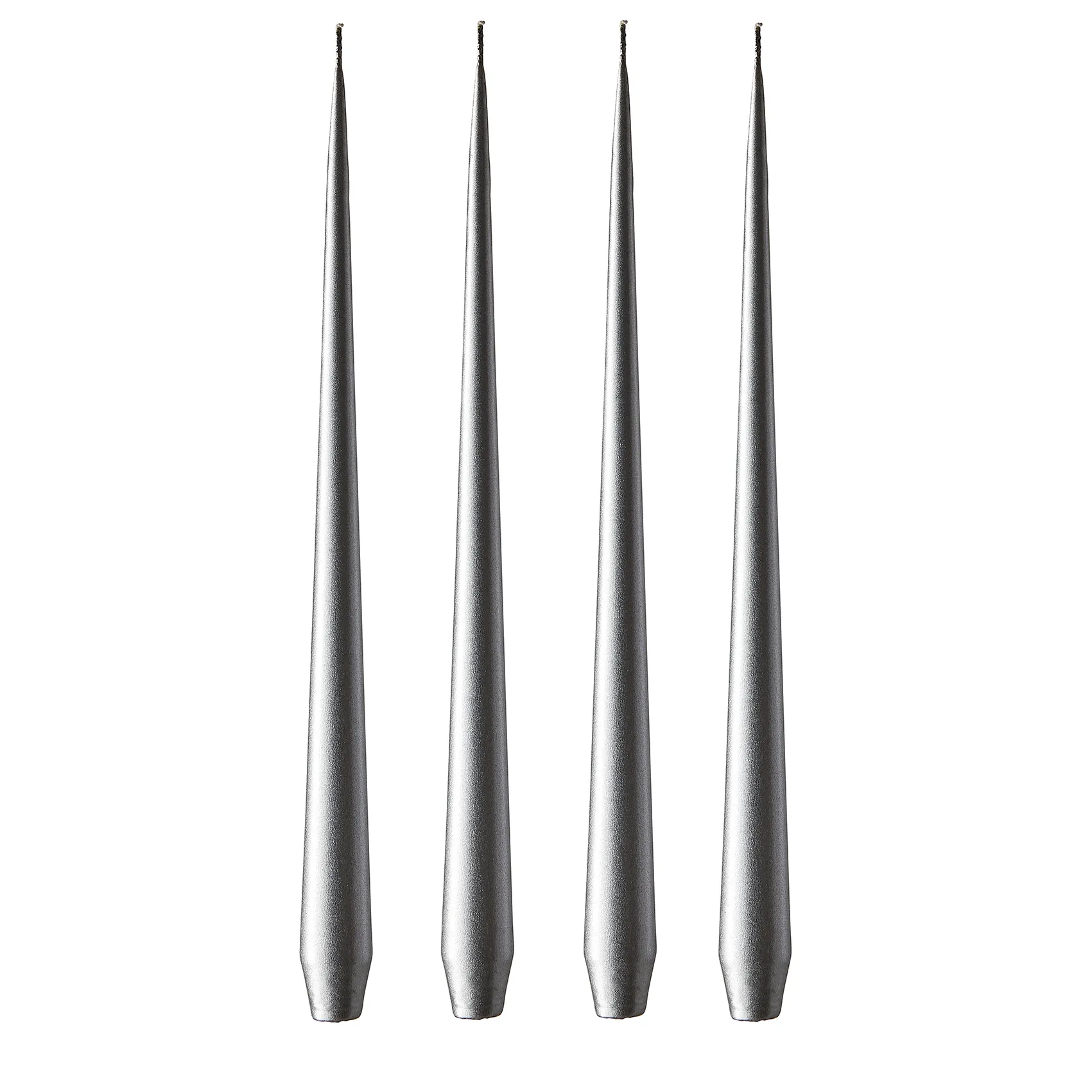 ester og erik ester og erik ljus 42 cm 4-pack metallic Silver