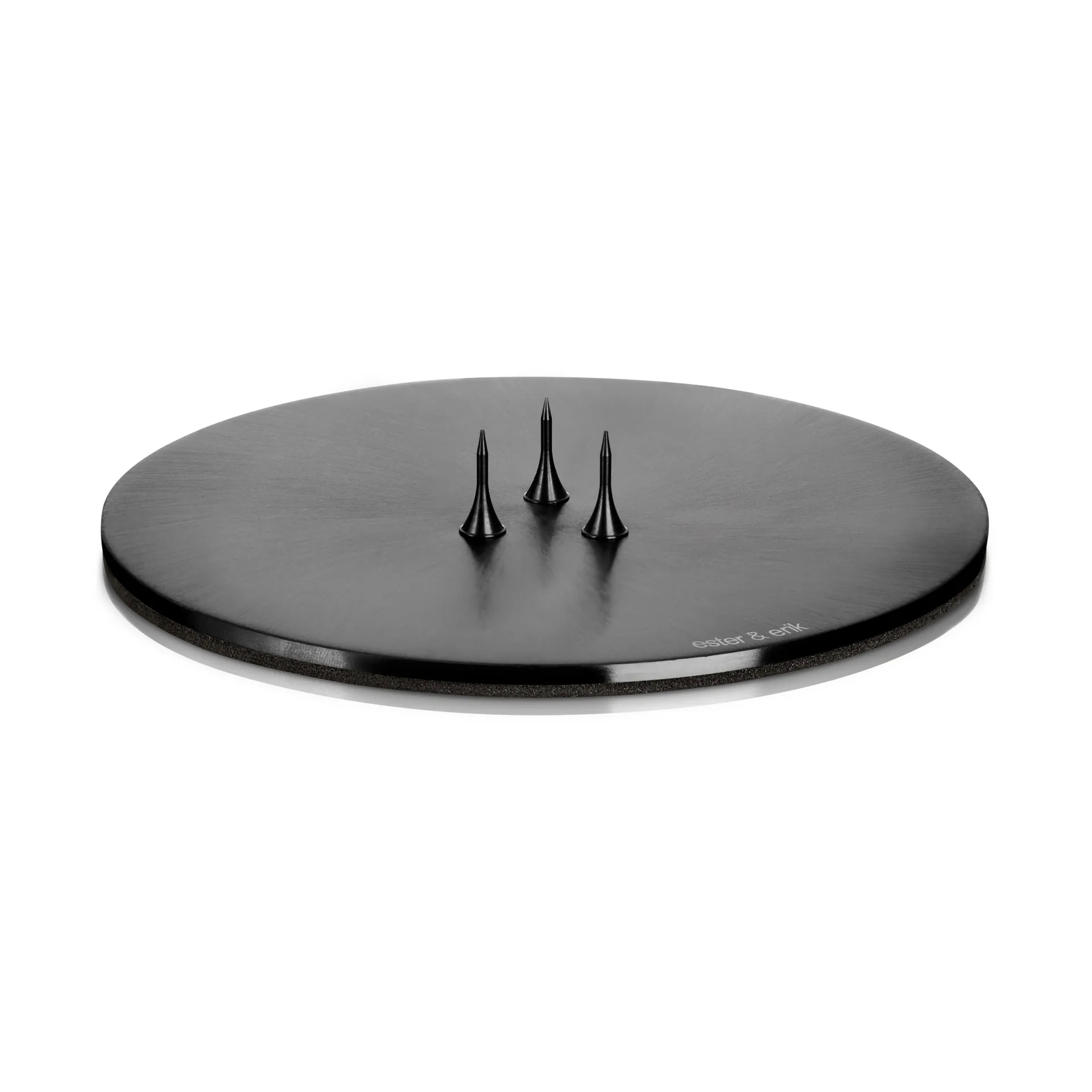 ester & erik Support pour bougies ester & erik Ø9 cm mat Noir