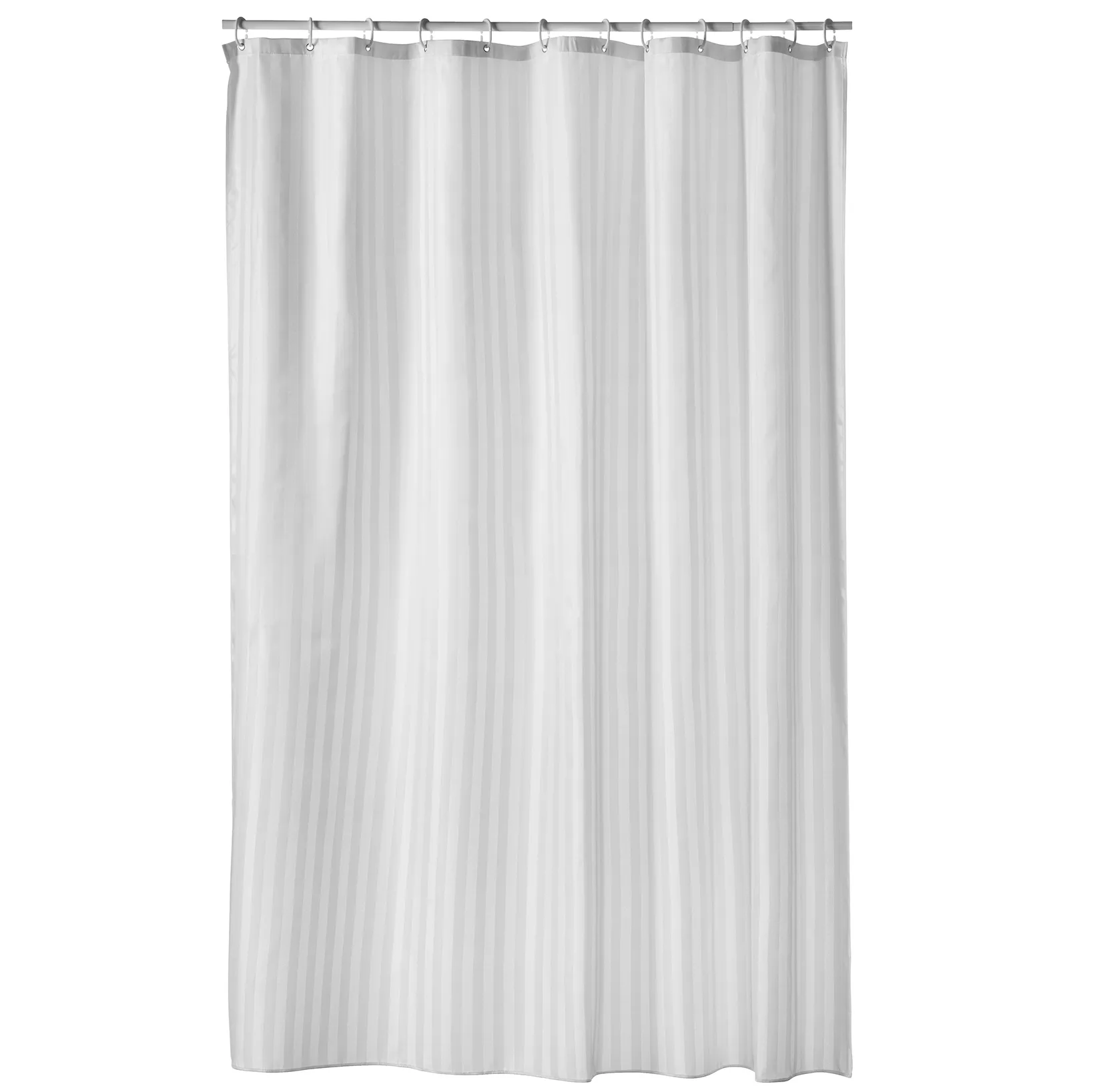 Etol Design Rideau de douche Jacquard blanc cm