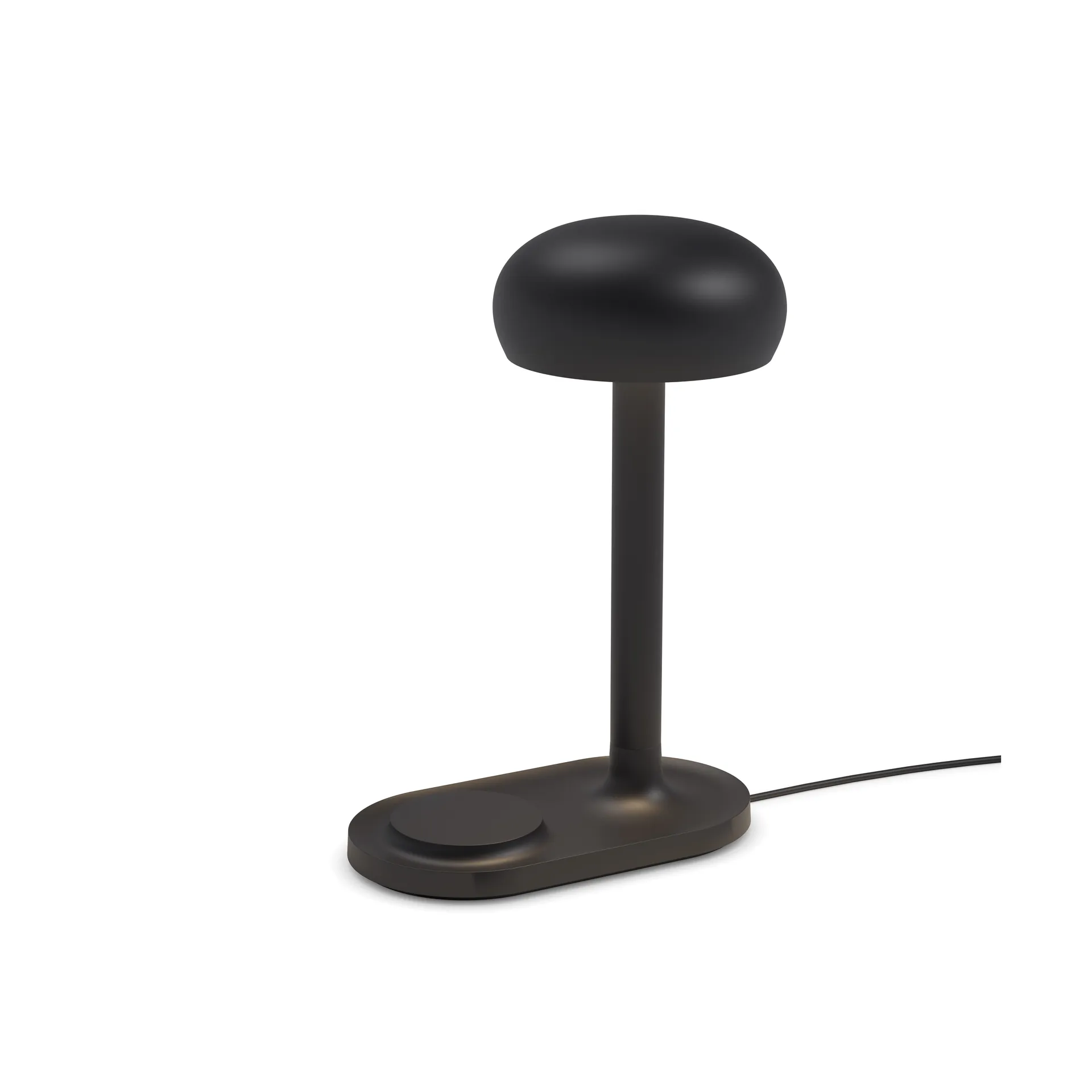 Eva Solo Emendo bordslampa med Qi-laddare Black