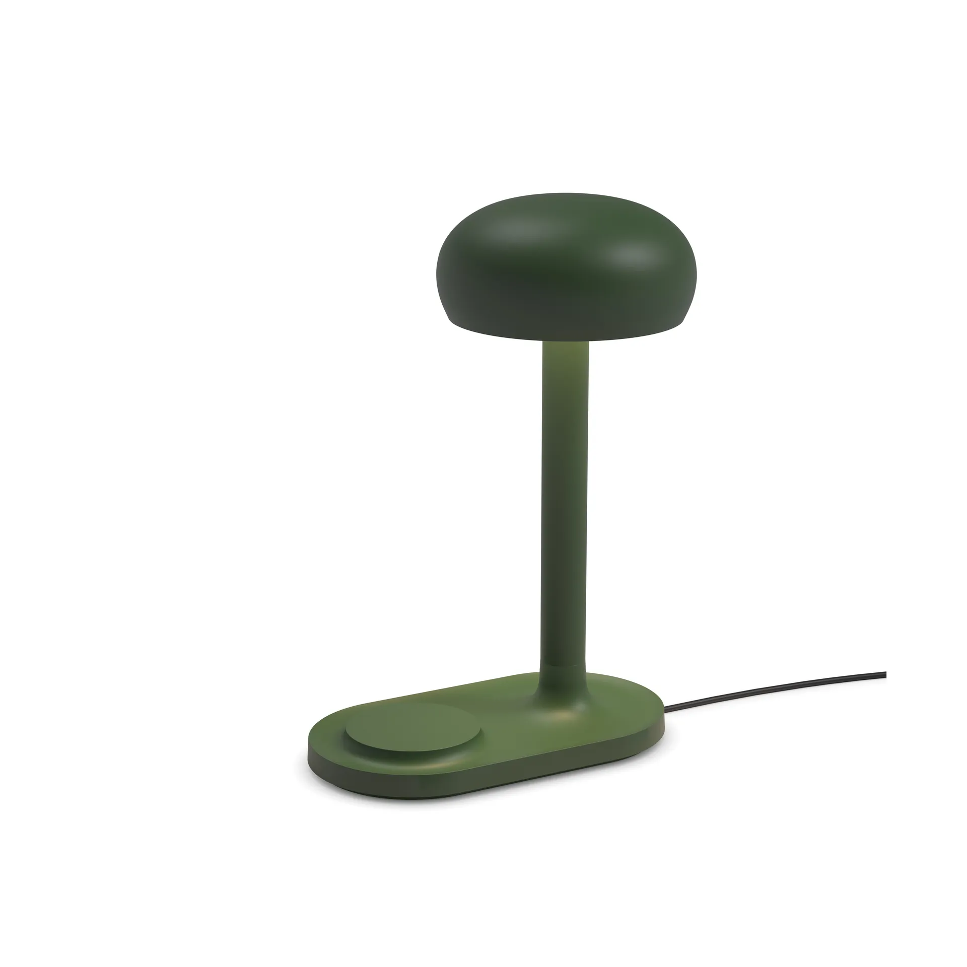 Eva Solo Emendo bordslampa med Qi-laddare Emerald green