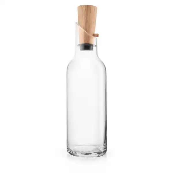 Eva Solo glaskaraff med träpropp 1 l, Ek