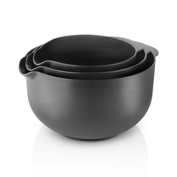 Eva Trio blandskål, Grey, 3 delar