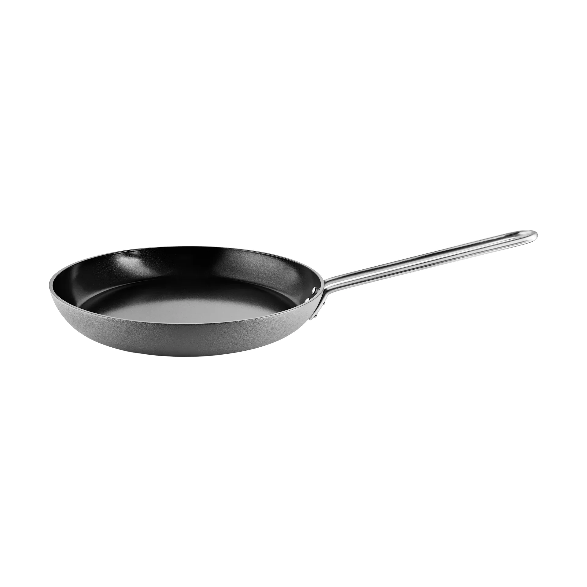 Eva Trio - Grey Line Stegepande - ø 28 Cm - Keramisk Belægning - Grå