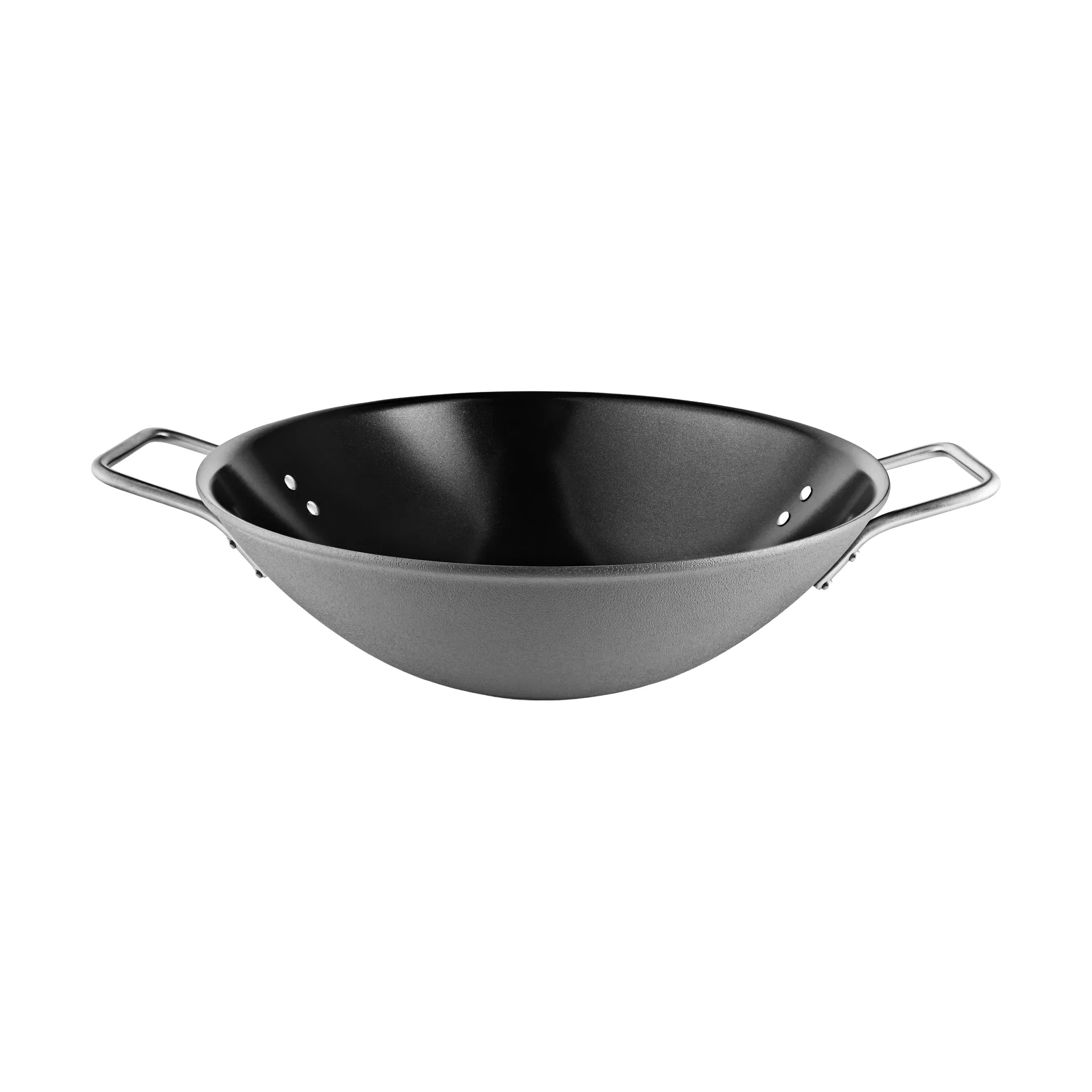 Eva Trio - Grey Line Wok Gryde - ø 32 Cm - Keramisk Belægning - Grå