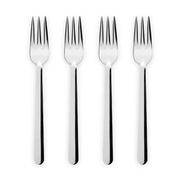 Legio Nova kakgaffel 4-pack, Rostfritt stål