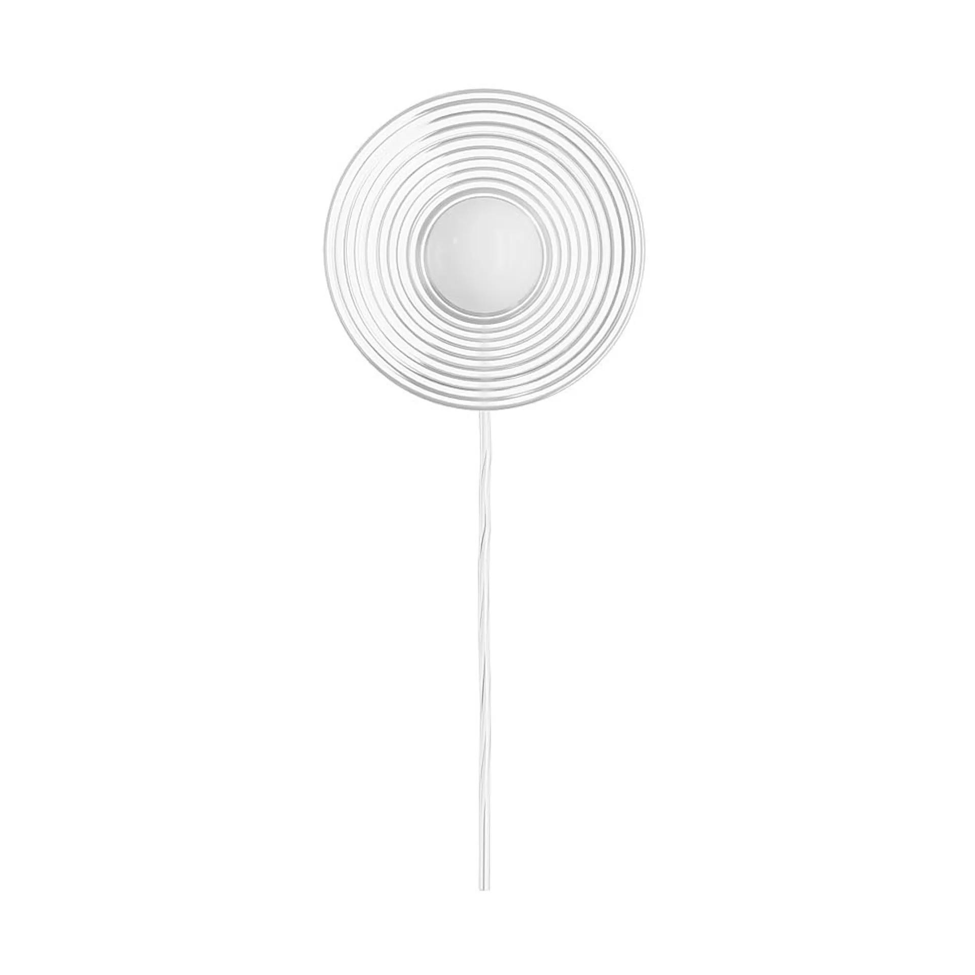 FDB Møbler Applique U12 Sletterhage Aluminium-verre opale