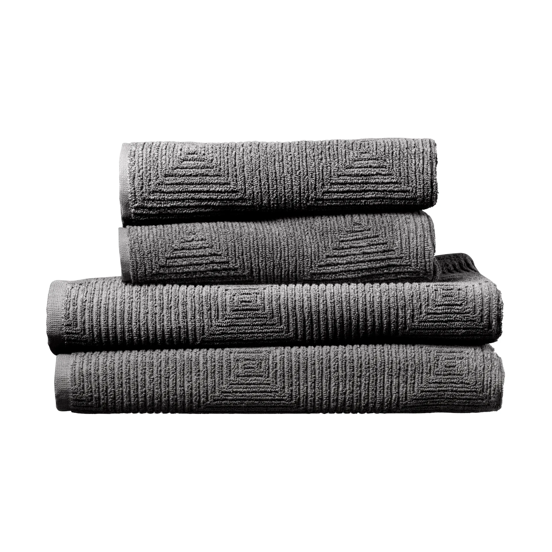 FDB Møbler Set de serviettes R33 Kirkeby 4 pièces Granite gray