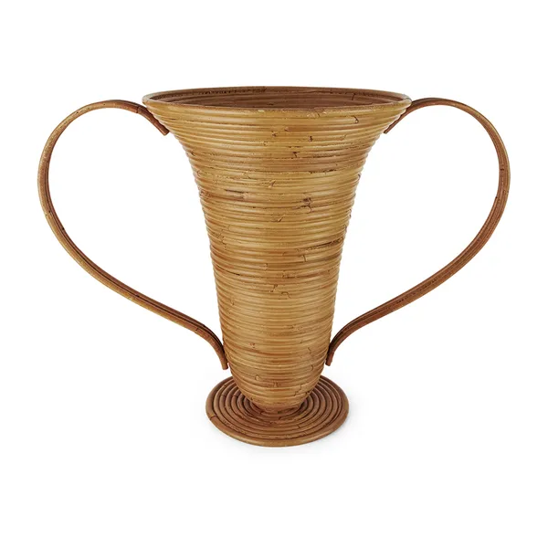Amphora vas large, Natural stained
