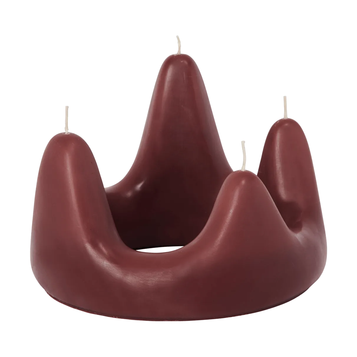 Ferm Living Anneau bougie Stala Dark grape