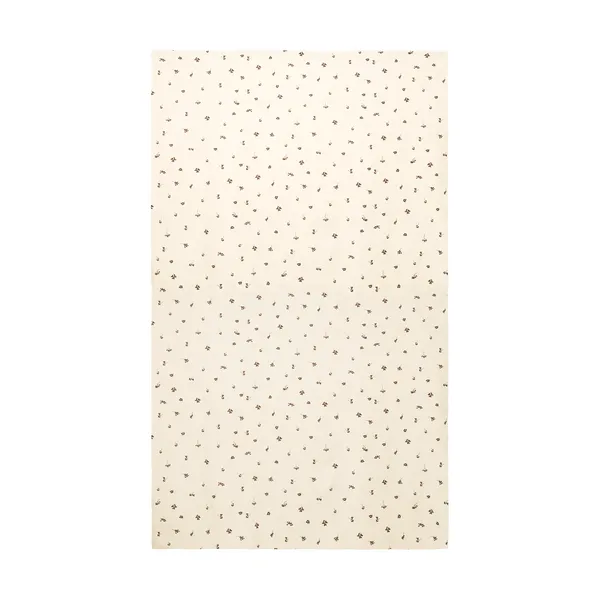 Baies bordsduk 150x240 cm, Natural-dark chocolate
