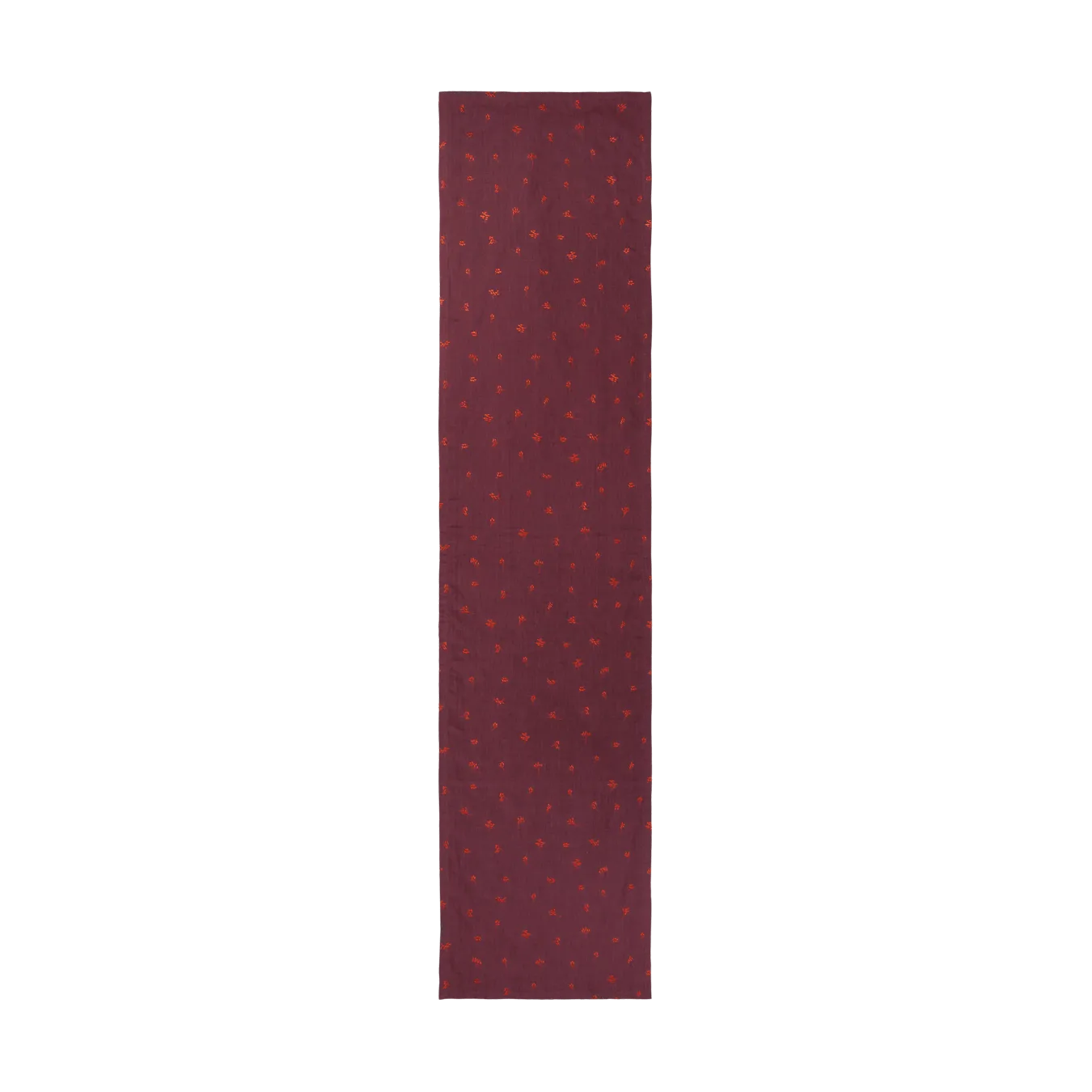 Ferm Living Baies løber 40x180 cm Dark grape-picante